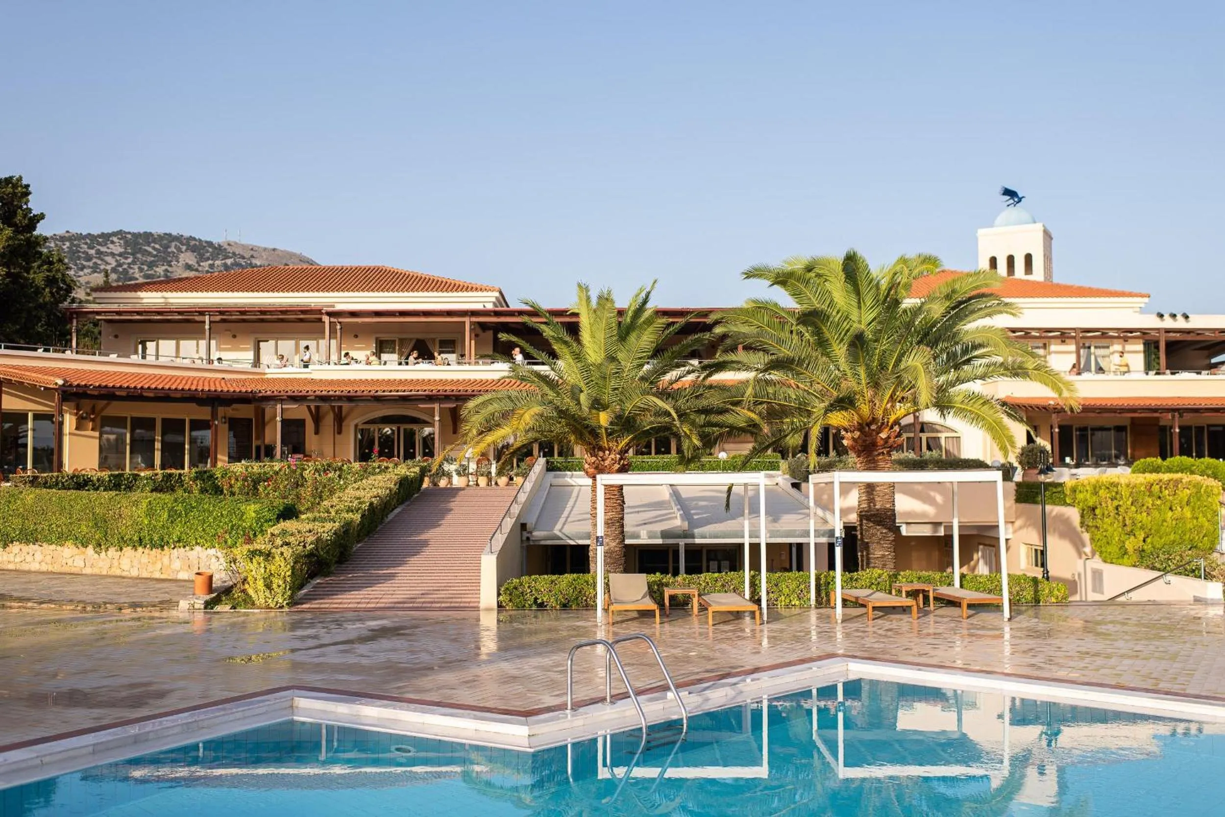 Swimming pool in Pilot Beach Resort