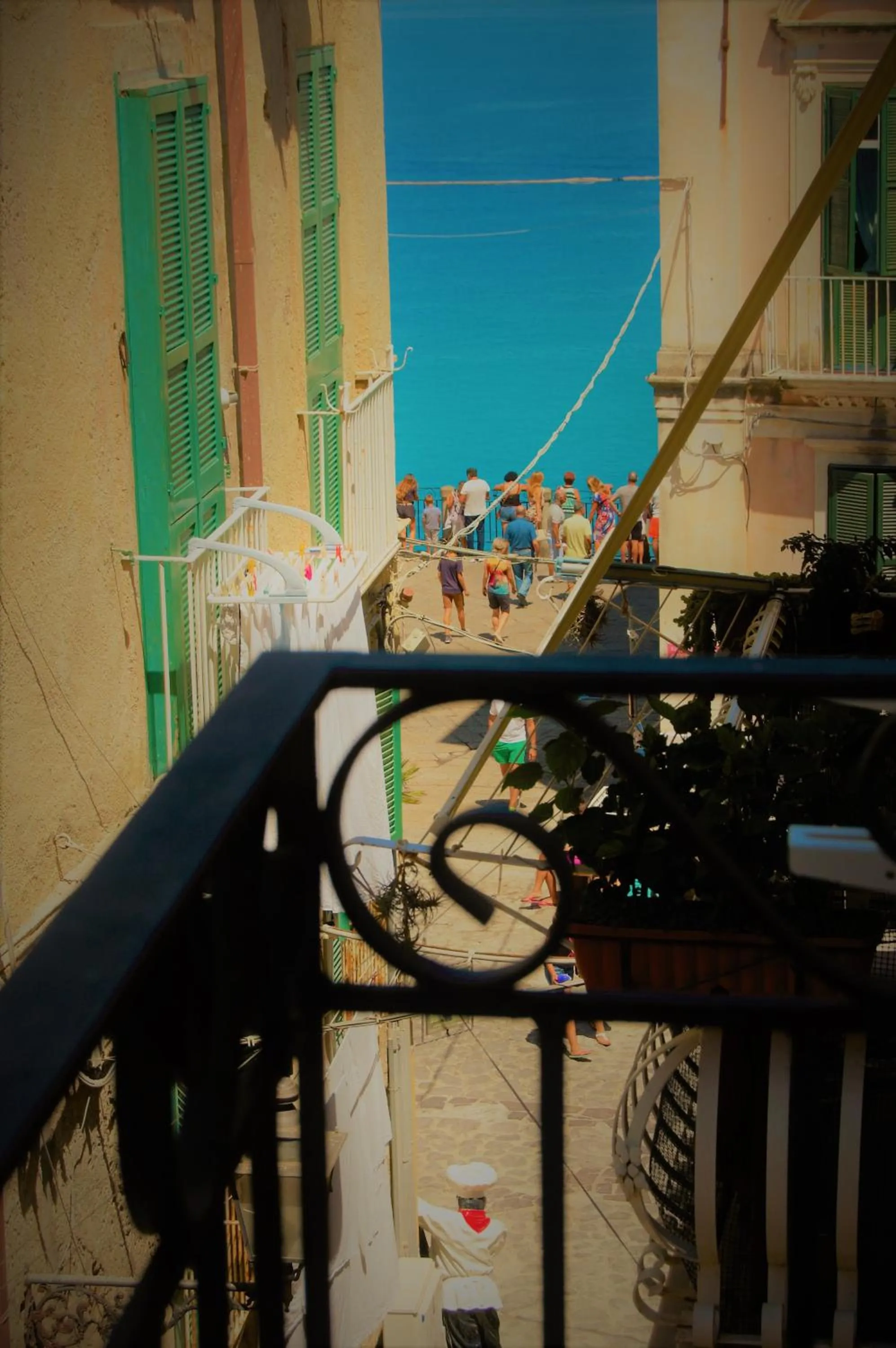 Balcony/Terrace in B&B The Tower