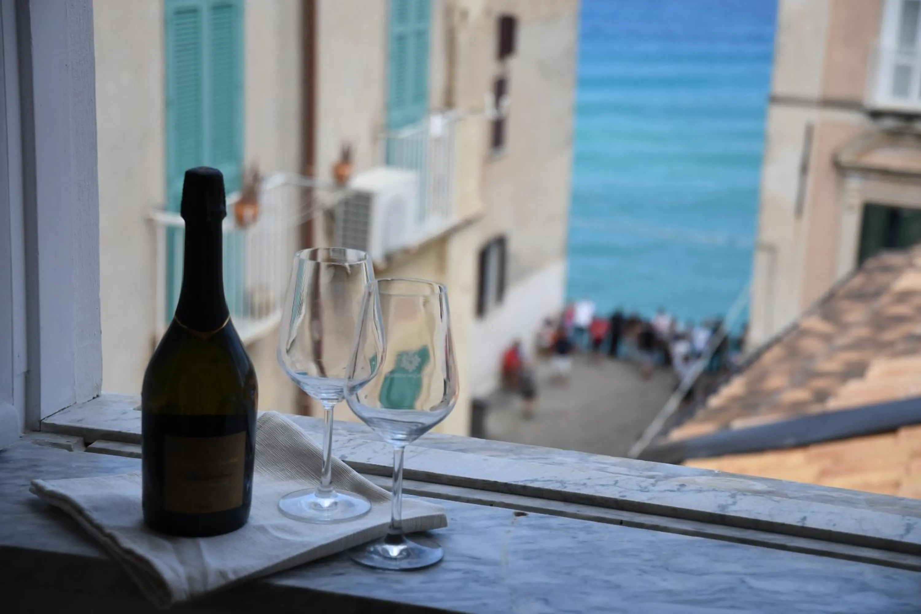 City view in B&B The Tower