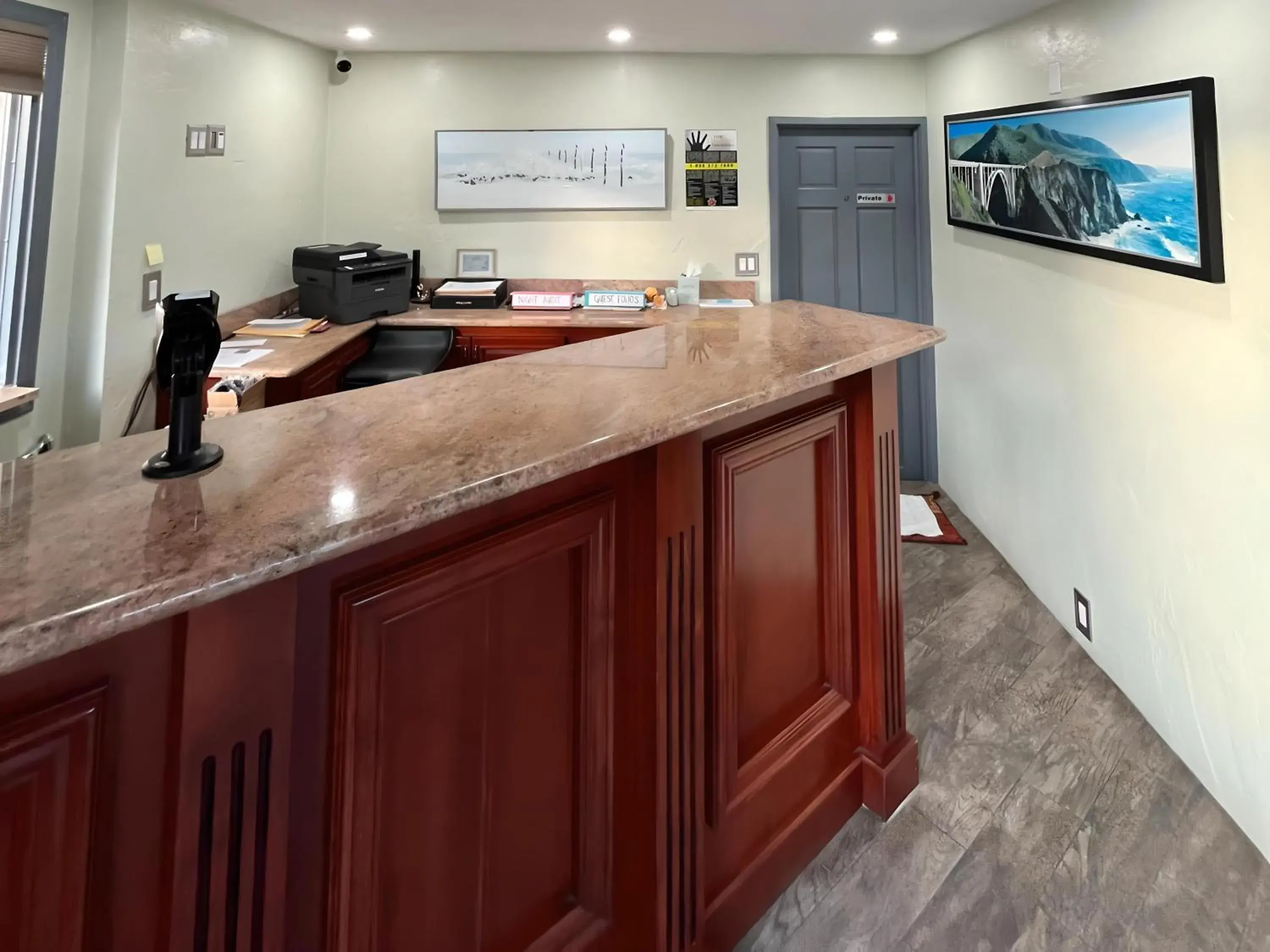 Lobby or reception in Inn By the Bay Monterey Lobby or reception in Inn By the Bay Monterey