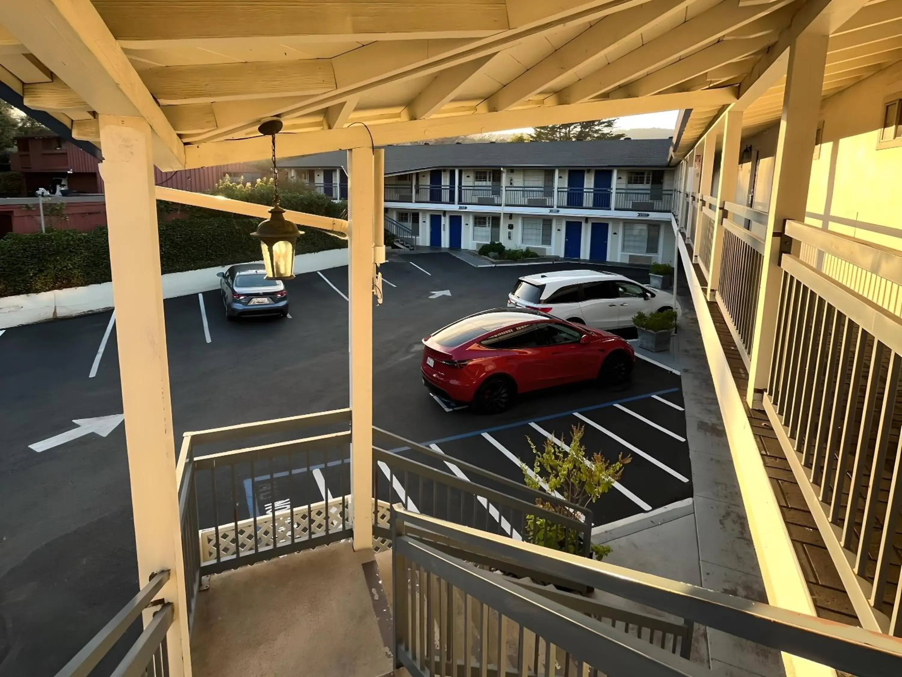 Sunset in Inn By the Bay Monterey Sunset in Inn By the Bay Monterey