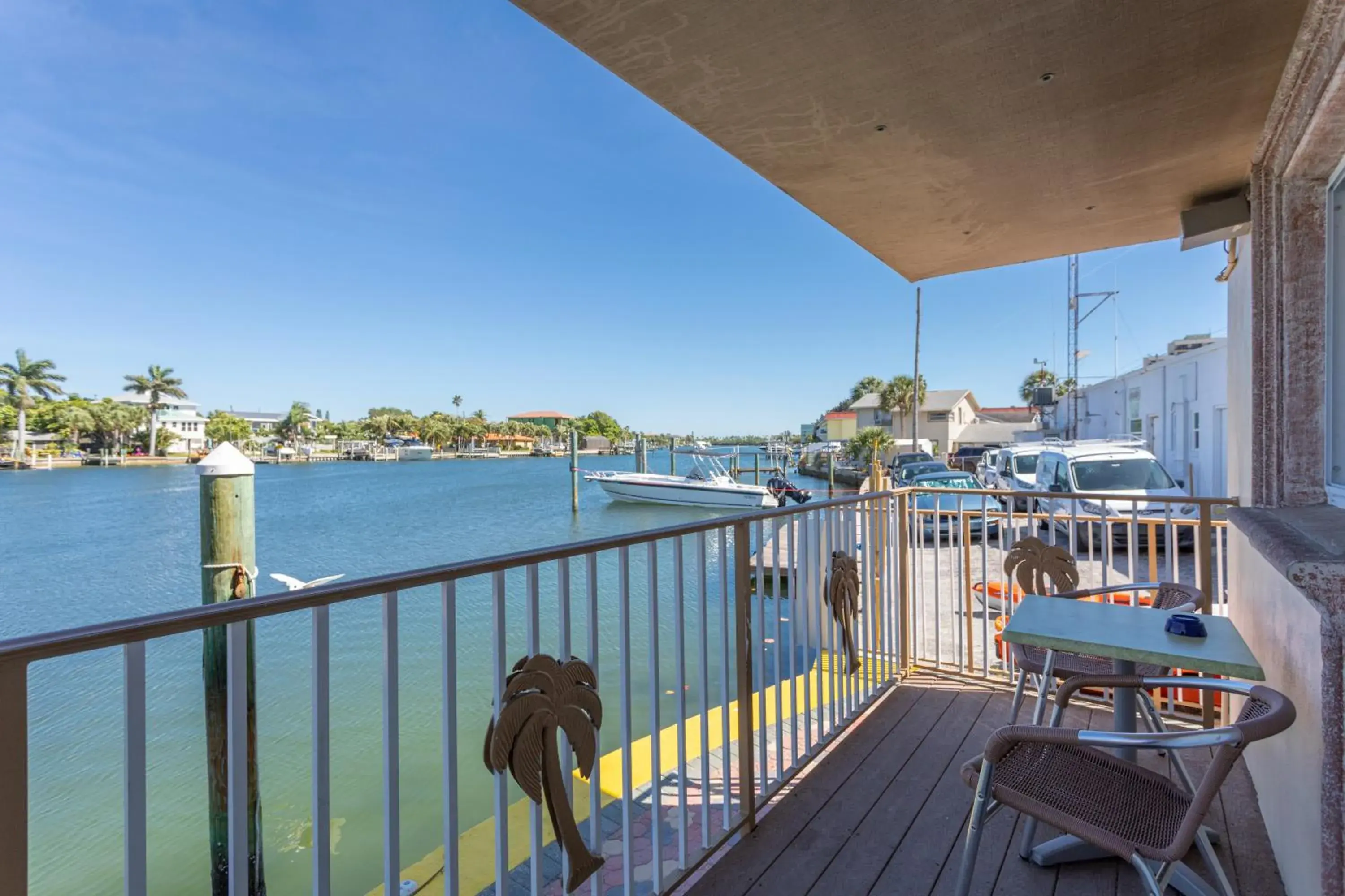 Balcony/Terrace in Bay Palms Waterfront Resort - Hotel and Marina Balcony/Terrace in Bay Palms Waterfront Resort - Hotel and Marina