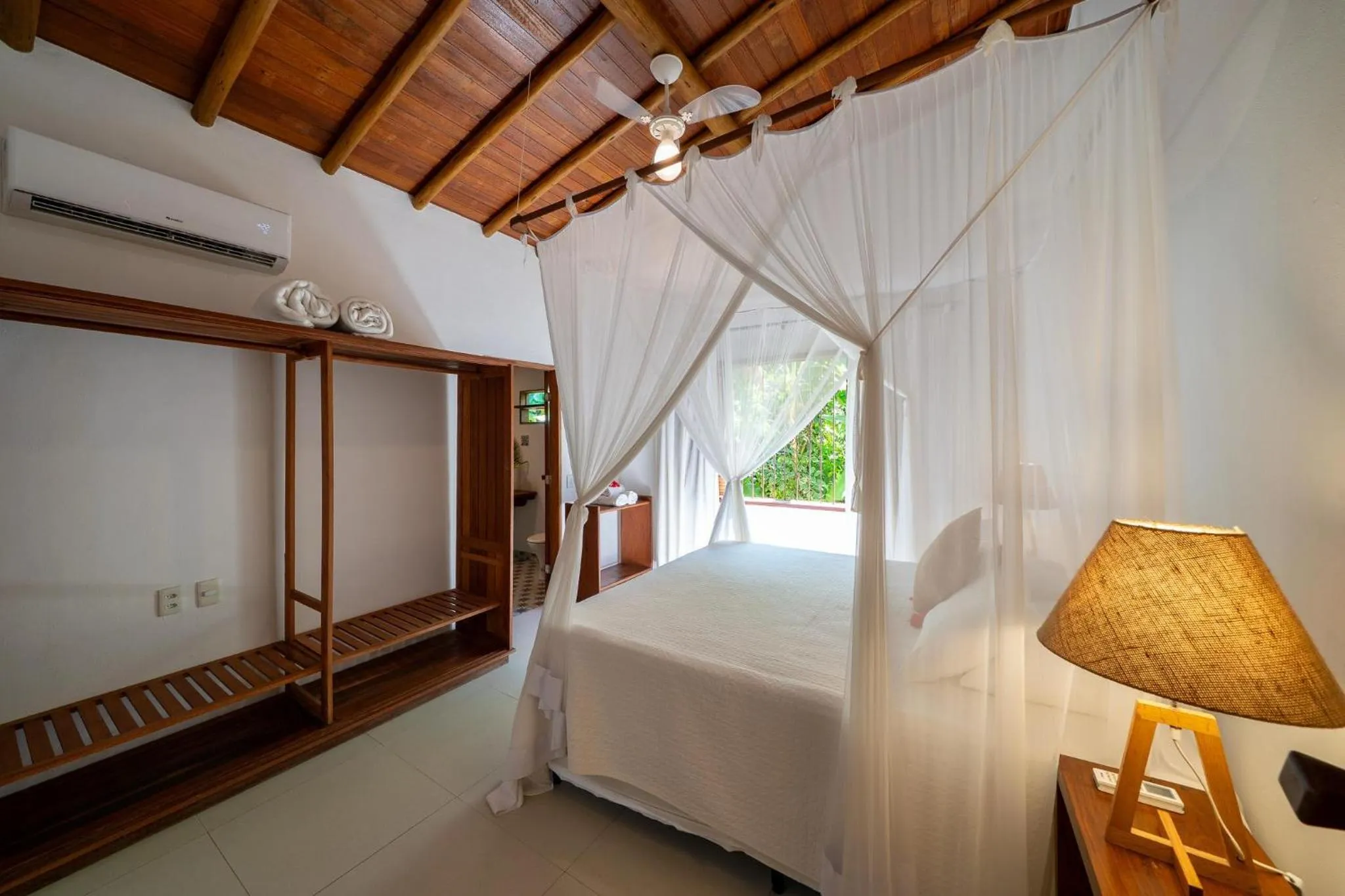 Photo of the whole room, Bed in Pousada do Bosque