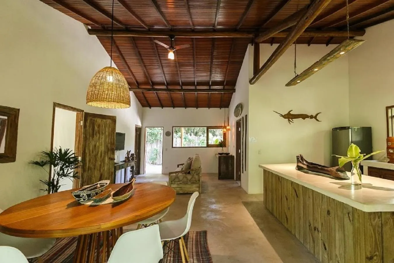 Living room in Pousada do Bosque