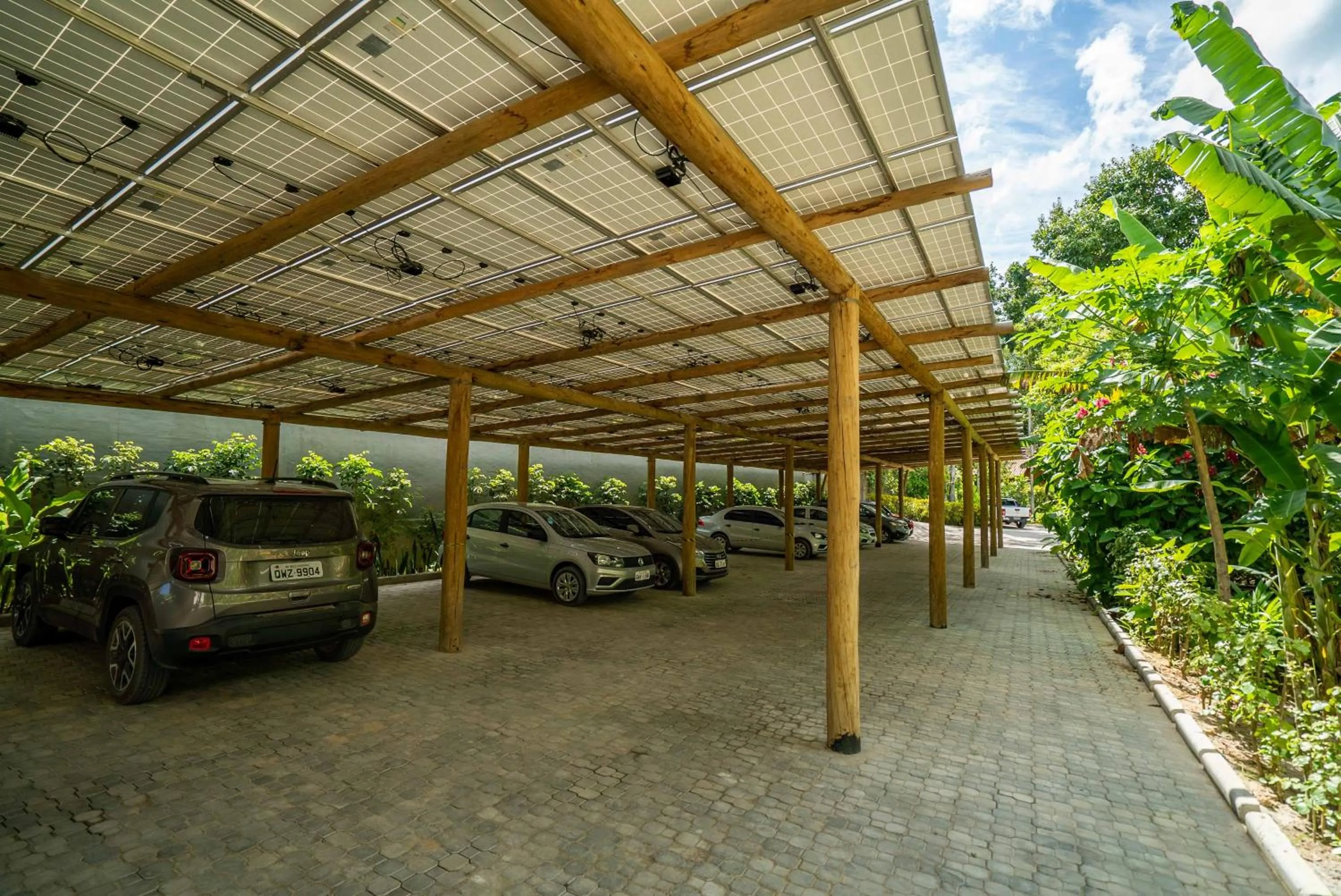 Parking in Pousada do Bosque