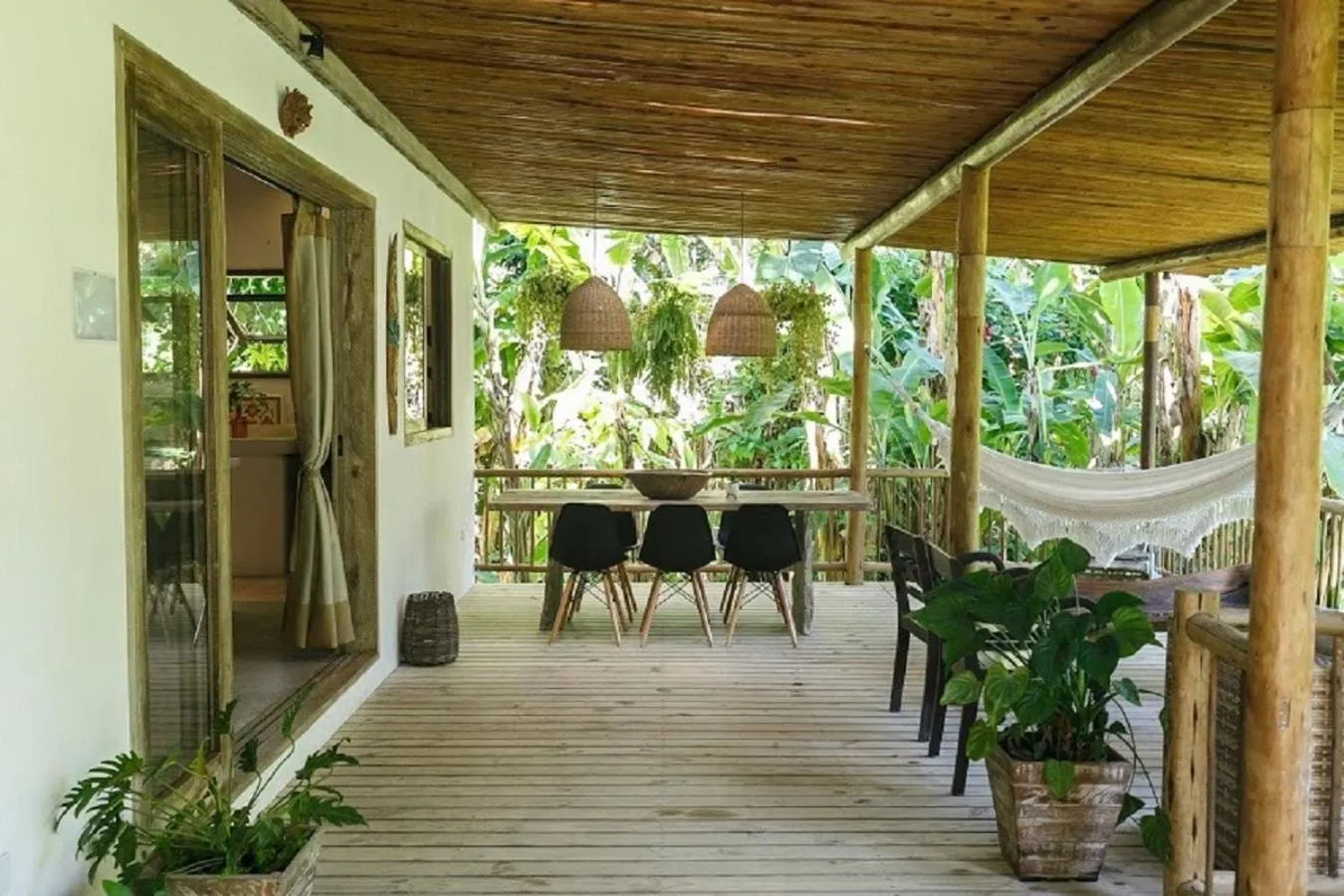 Patio in Pousada do Bosque