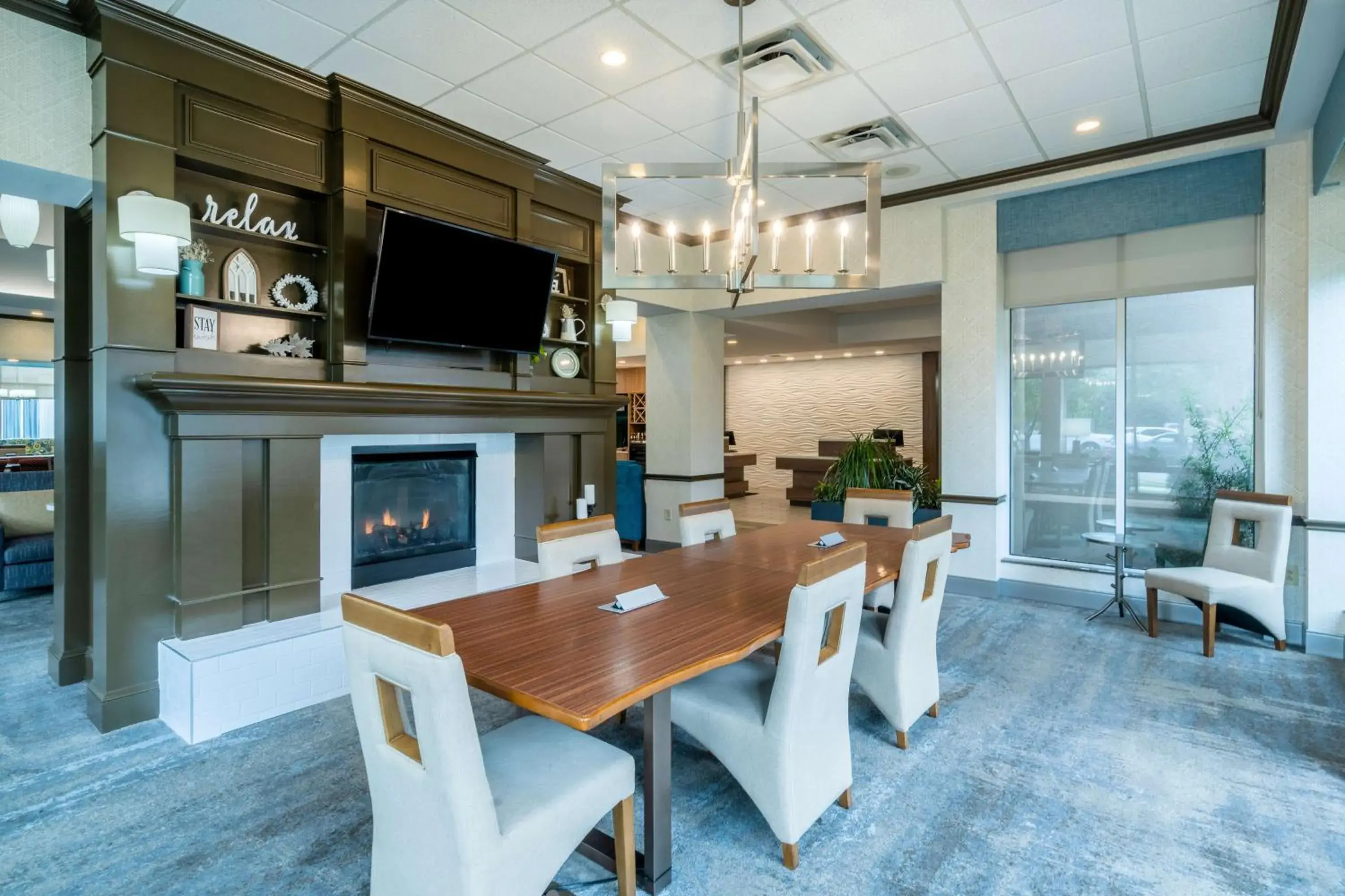 Lobby or reception in Hilton Garden Inn Augusta Lobby or reception in Hilton Garden Inn Augusta