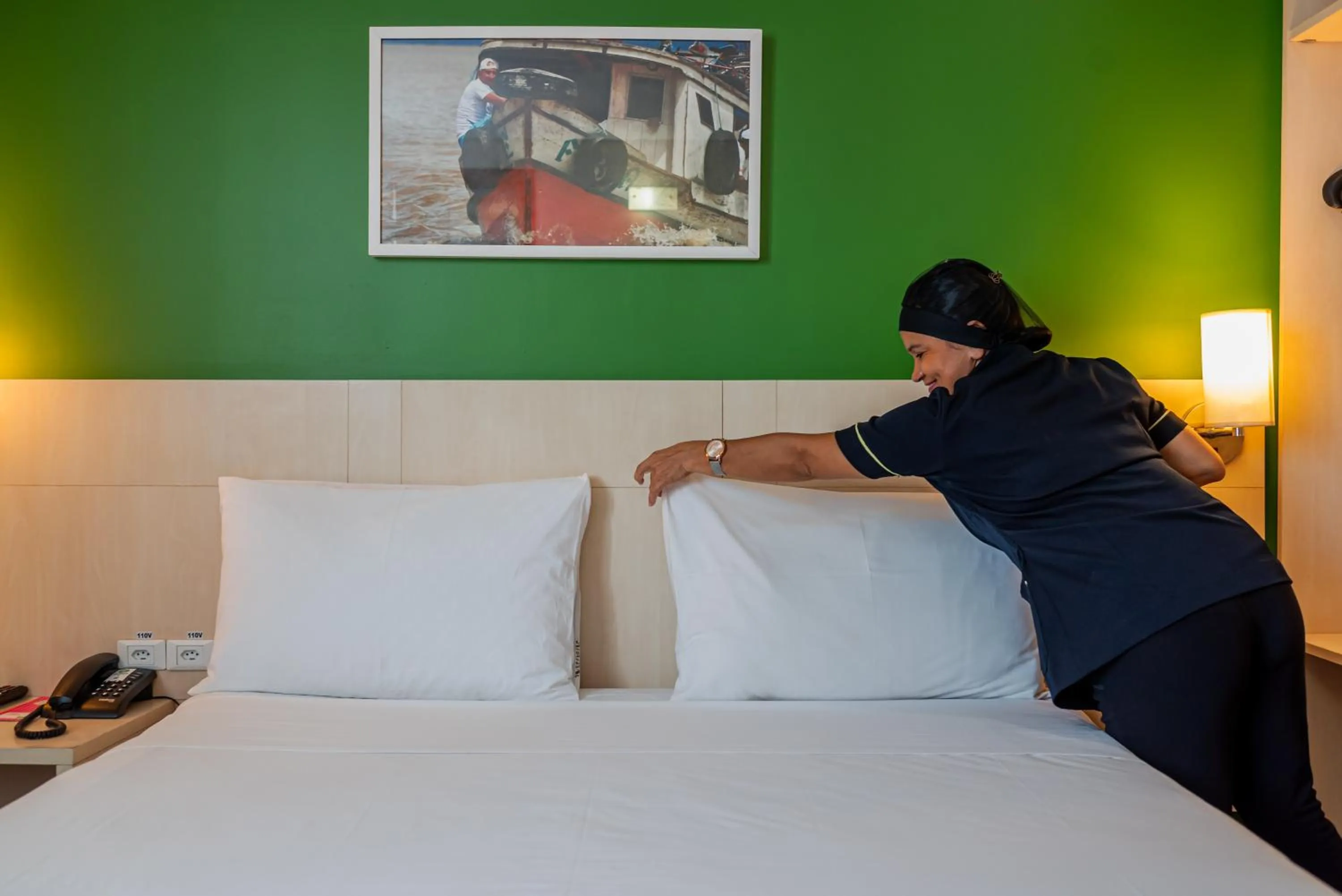Bed in ibis Styles Belem Batista Campos