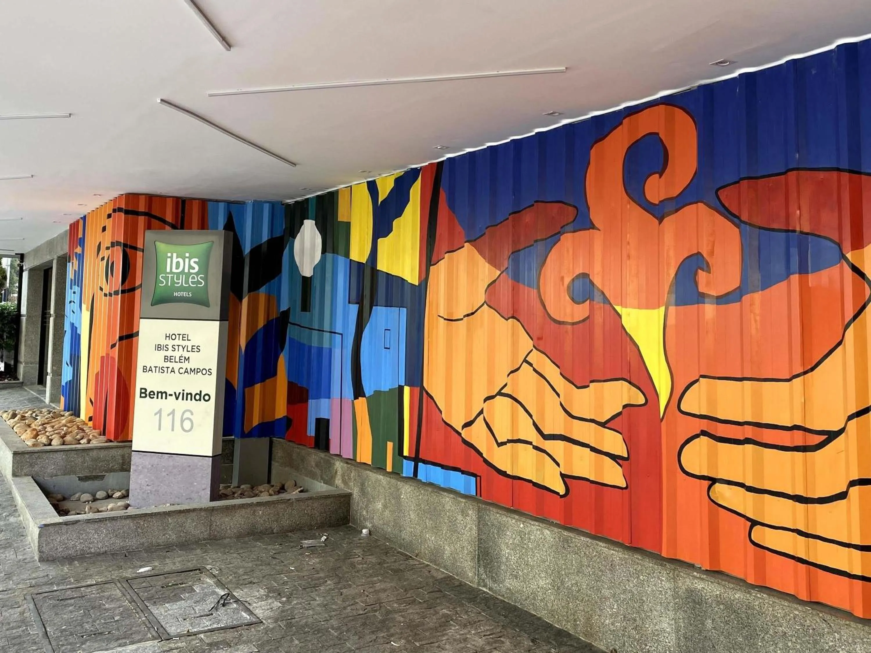 Property building in ibis Styles Belem Batista Campos