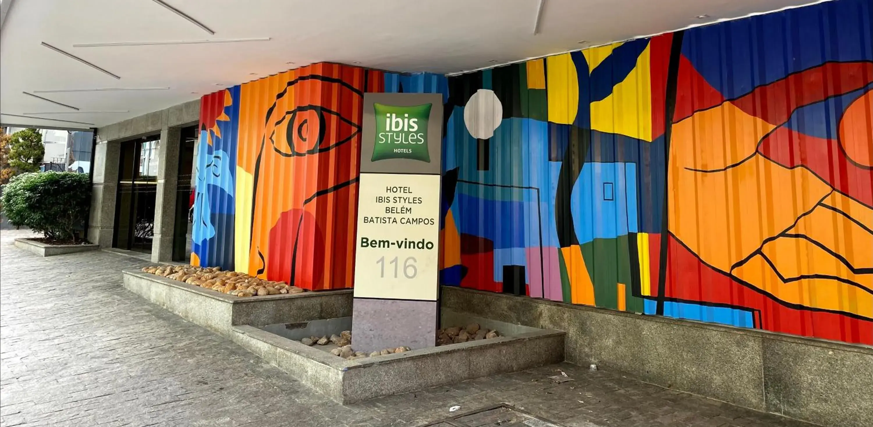 Property building in ibis Styles Belem Batista Campos Property building in ibis Styles Belem Batista Campos