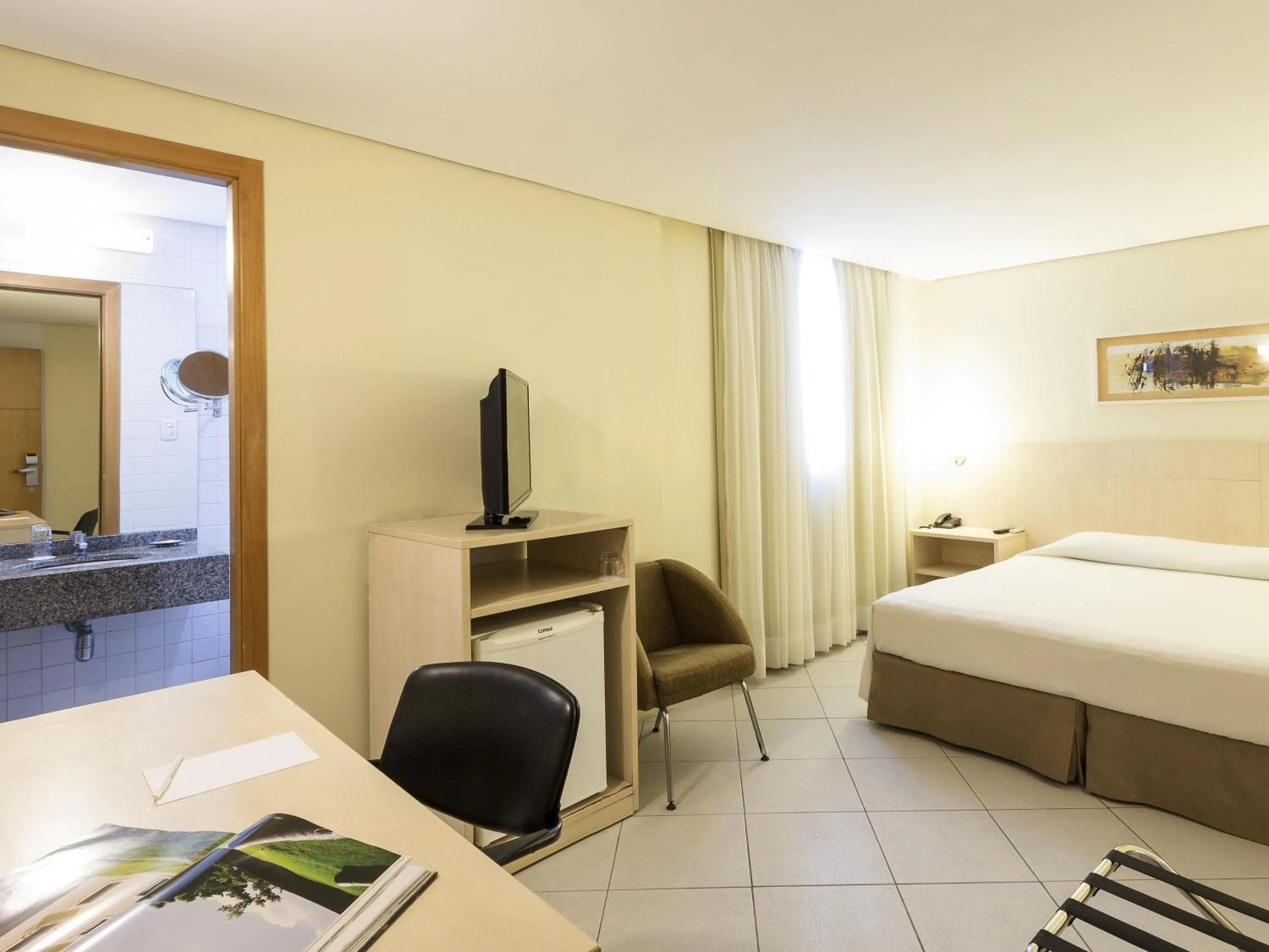 Bedroom, Bed in ibis Styles Belem Batista Campos
