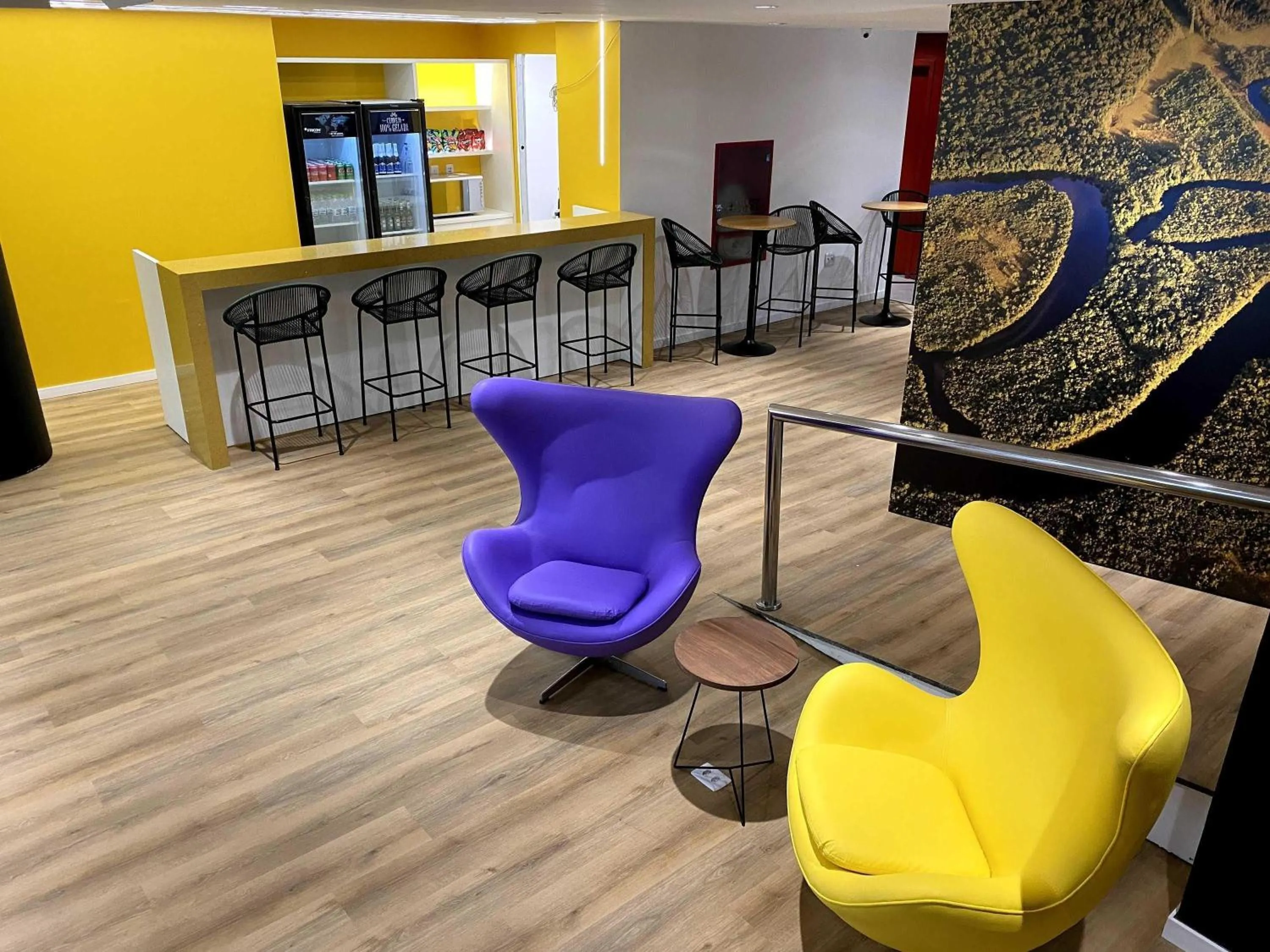 Lounge or bar in ibis Styles Belem Batista Campos