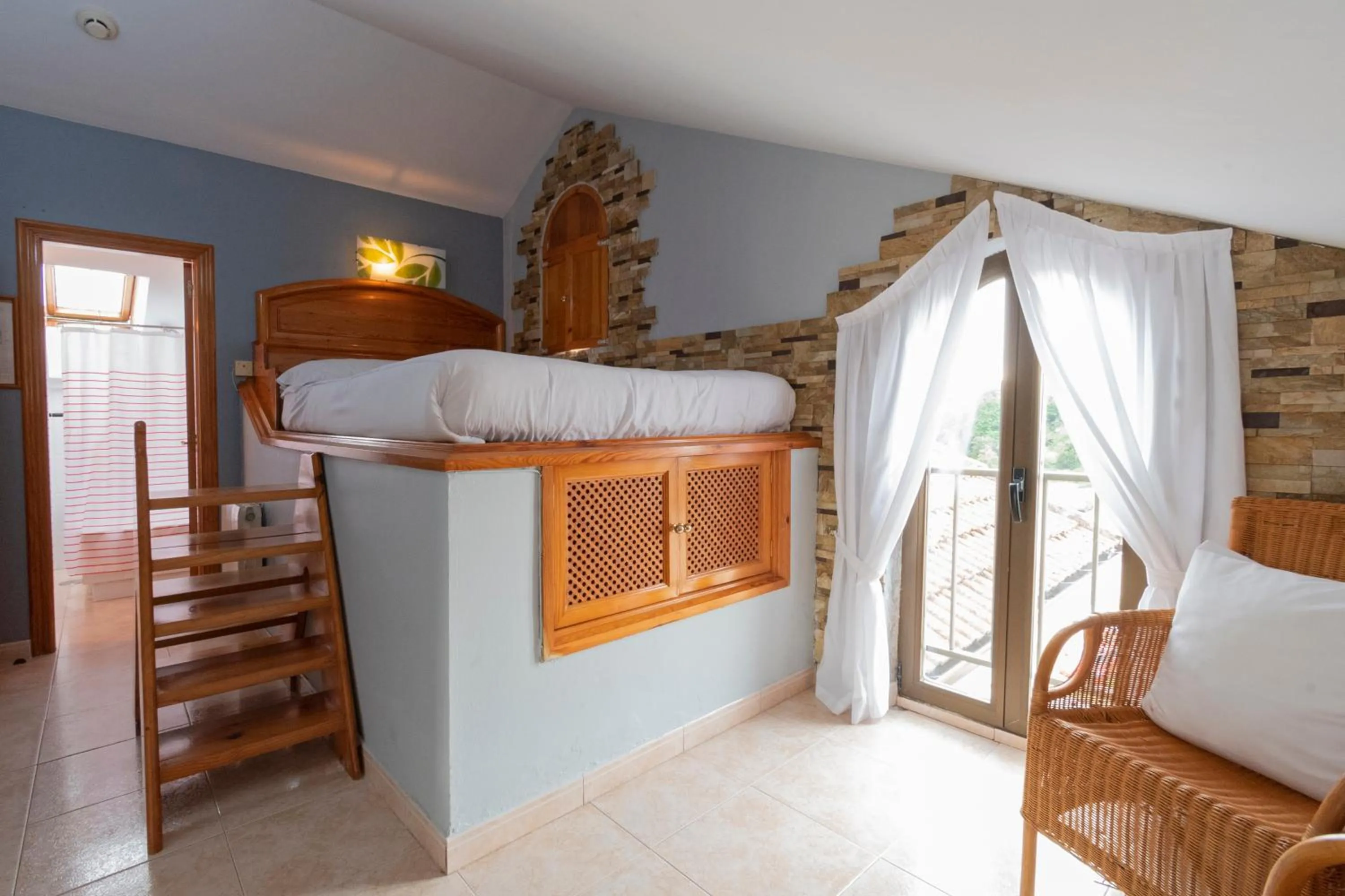 Bed in Hotel Campomar