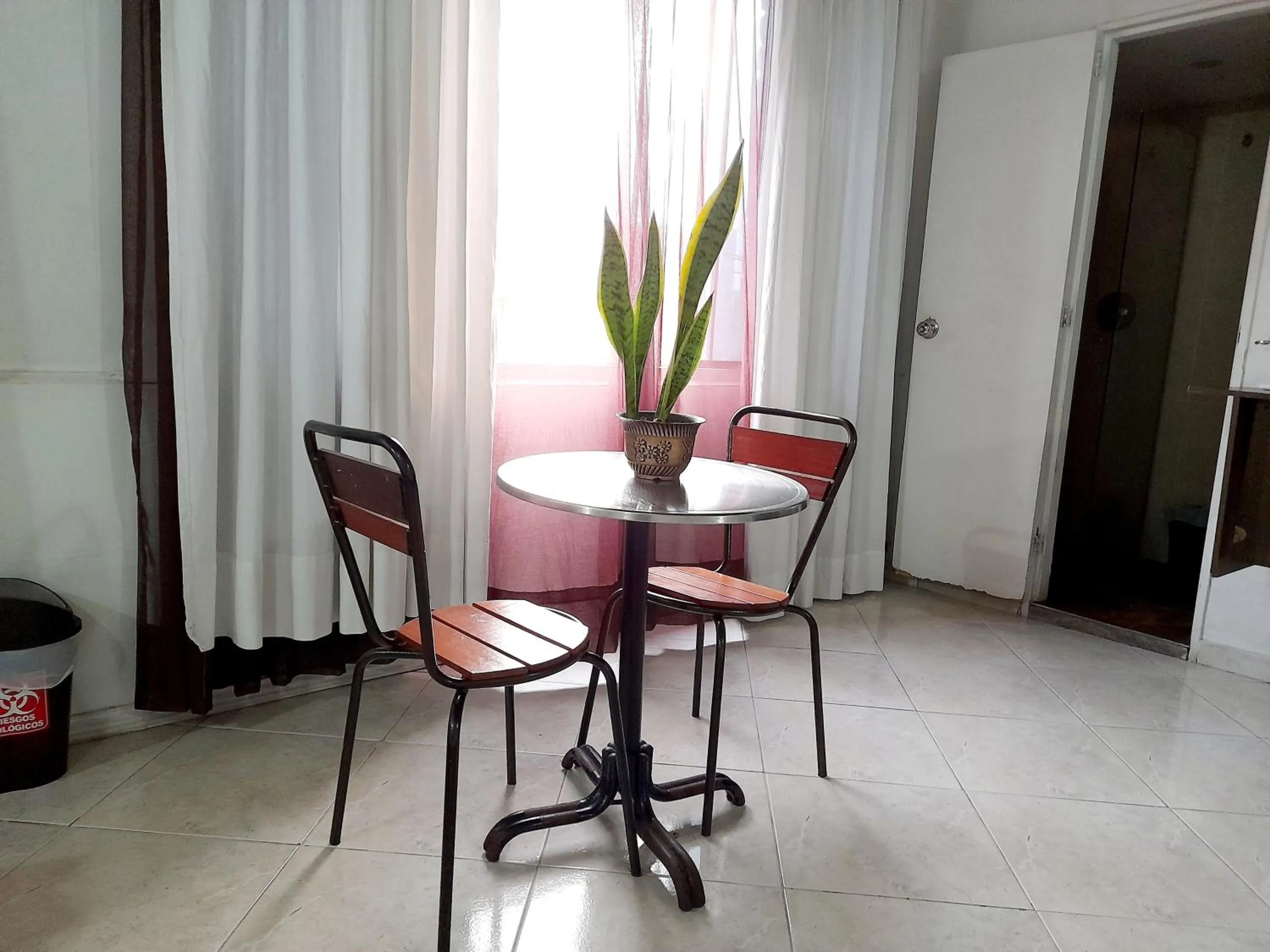 Seating area in Hotel Saint John