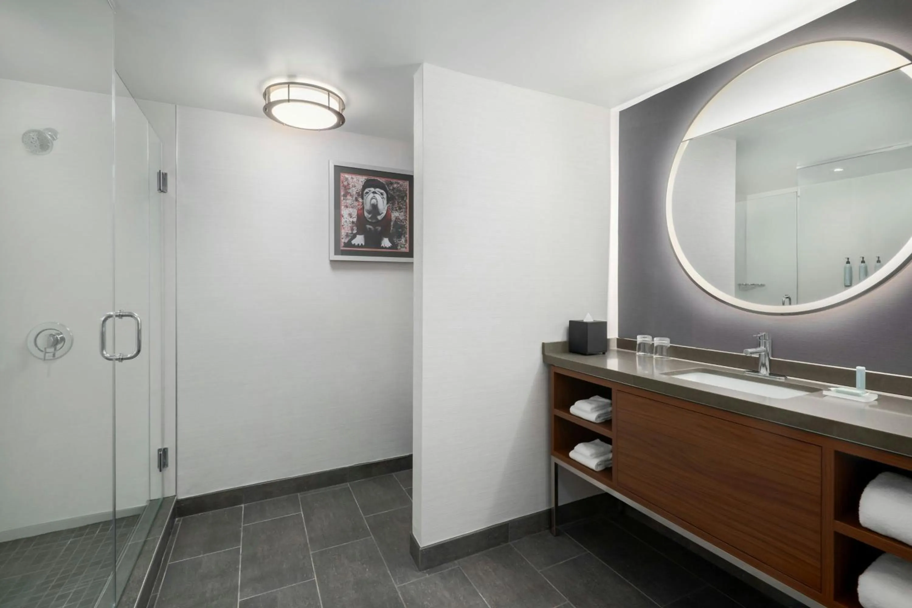 Bathroom in Courtyard by Marriott Athens Downtown