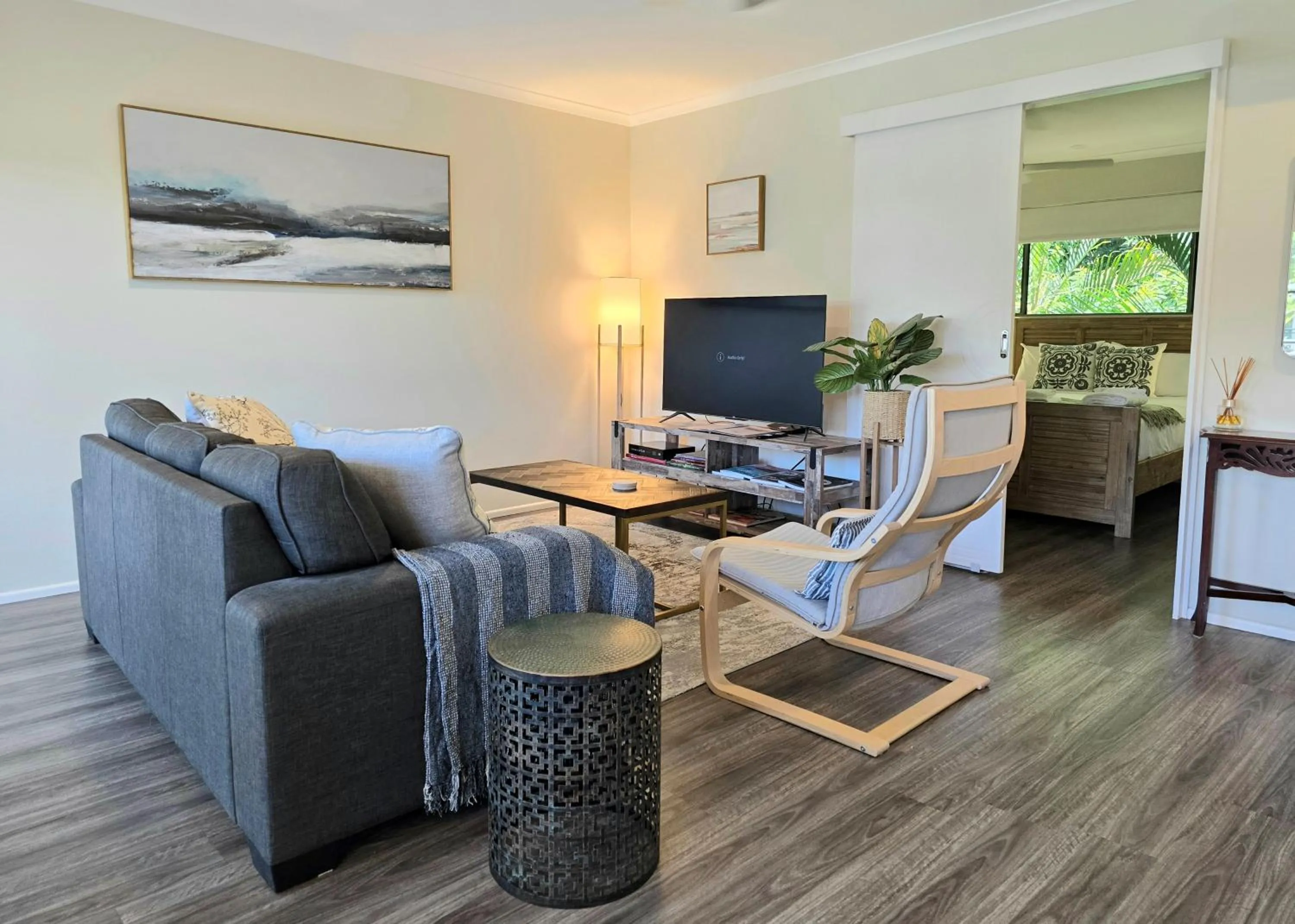 Living room in Noosa River Retreat Holiday Apartments