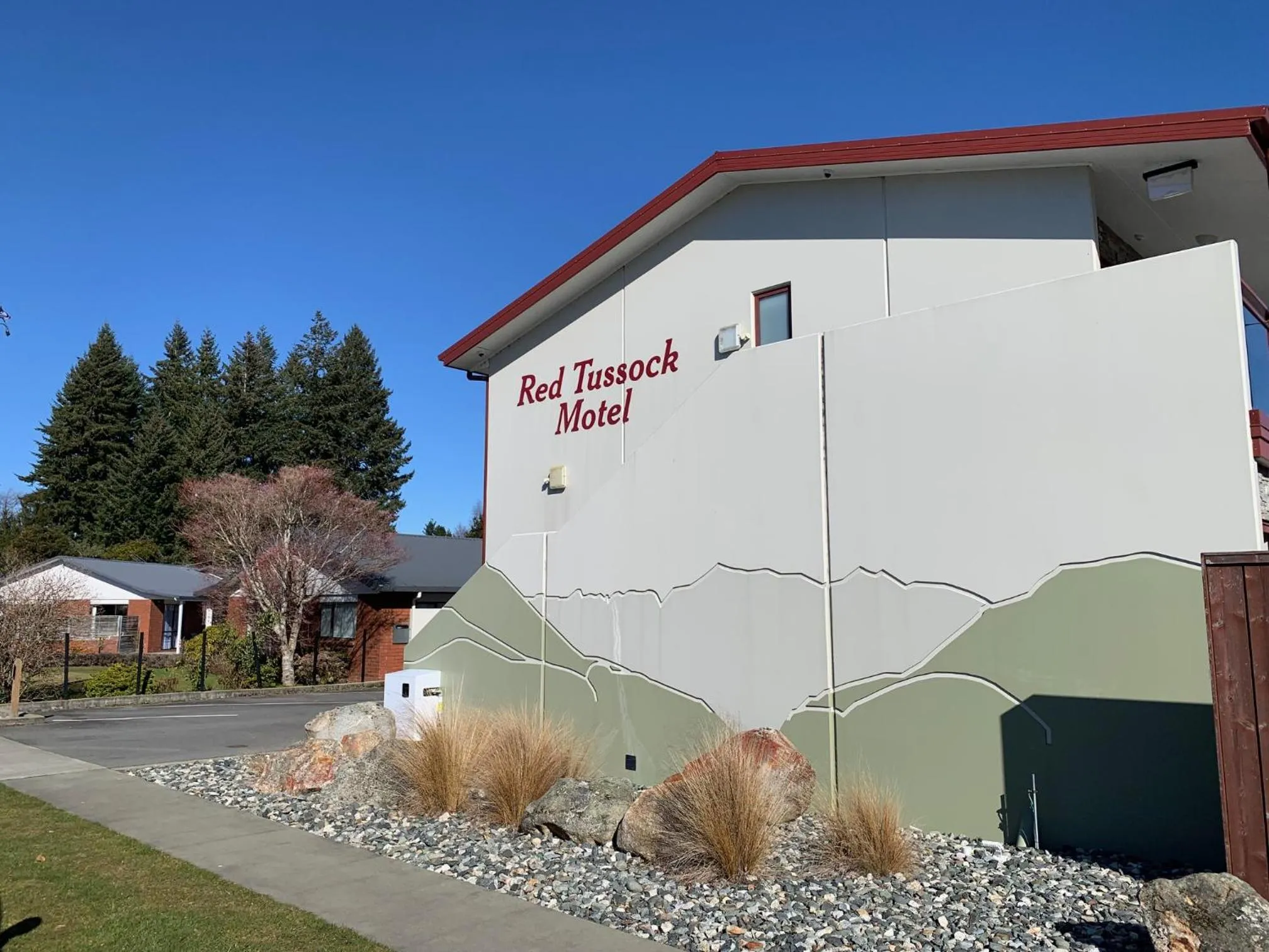 Property building in Red Tussock Motel