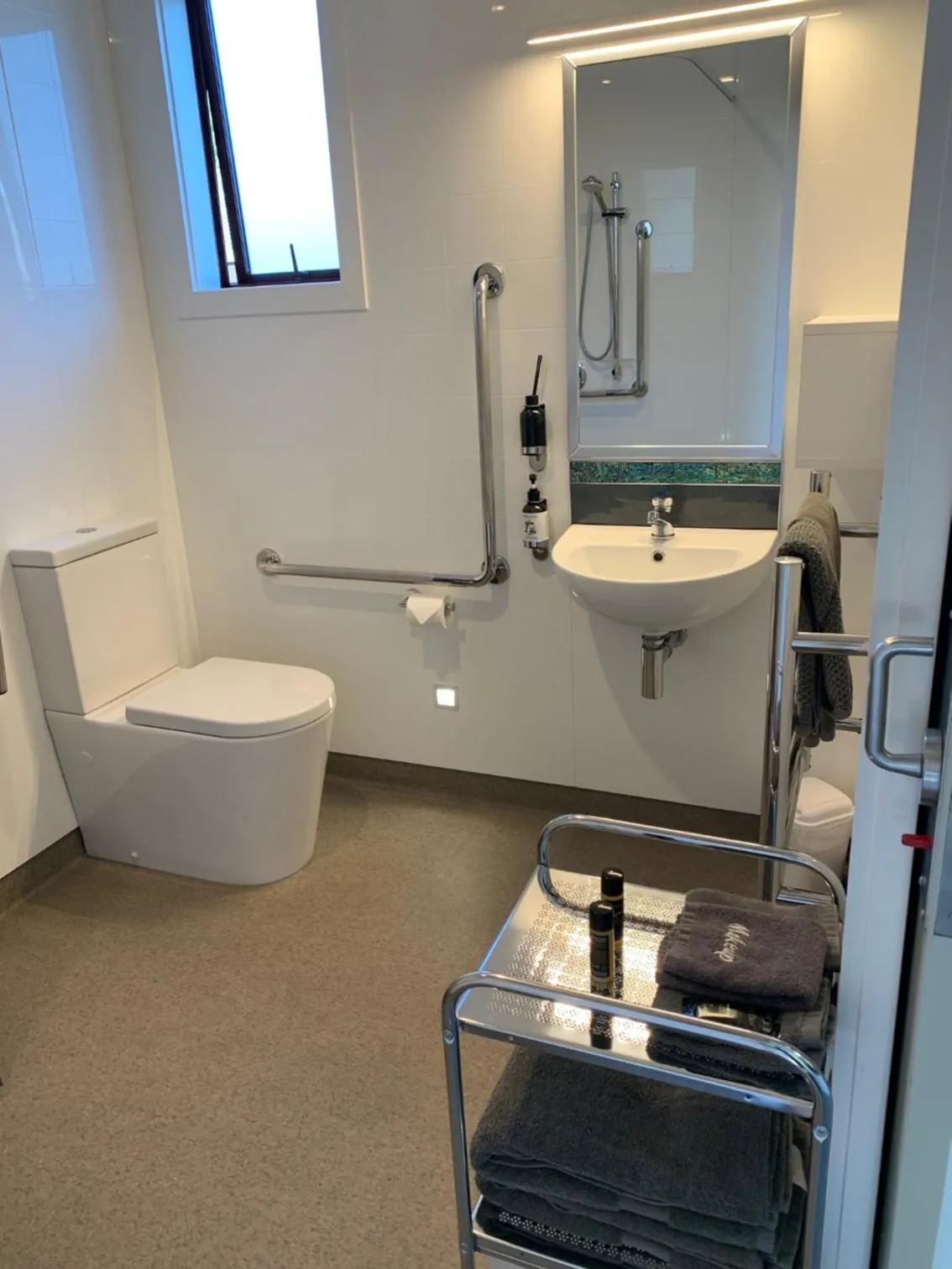 Toilet in Red Tussock Motel