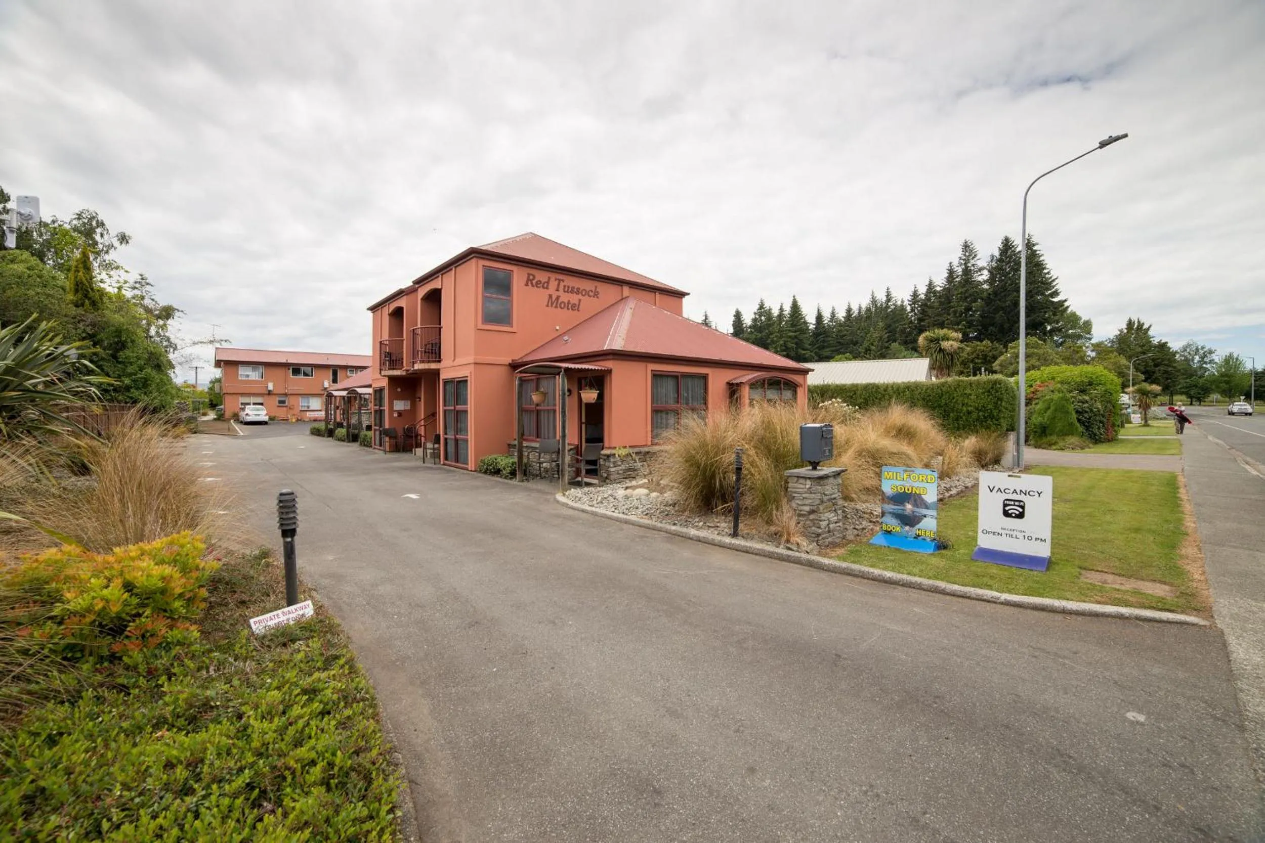 Property building in Red Tussock Motel