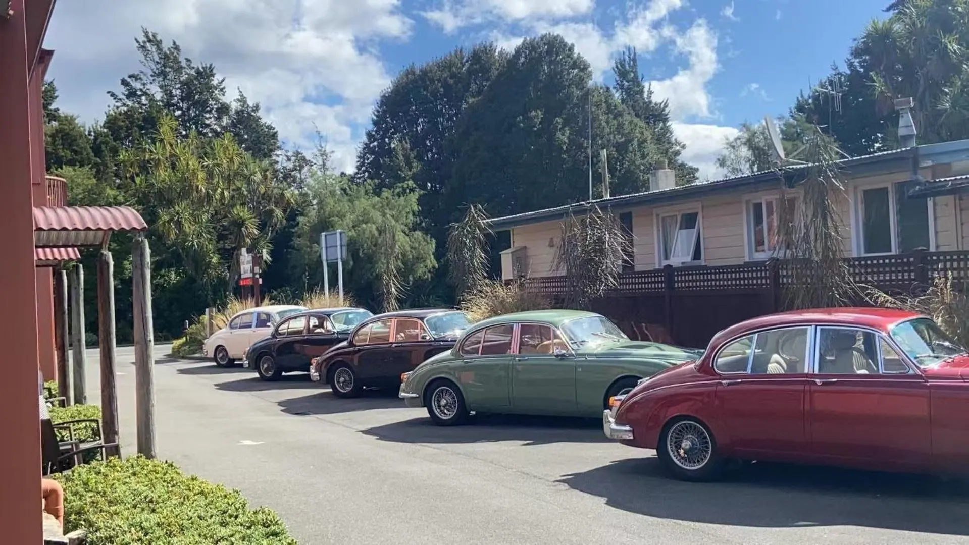 Parking in Red Tussock Motel