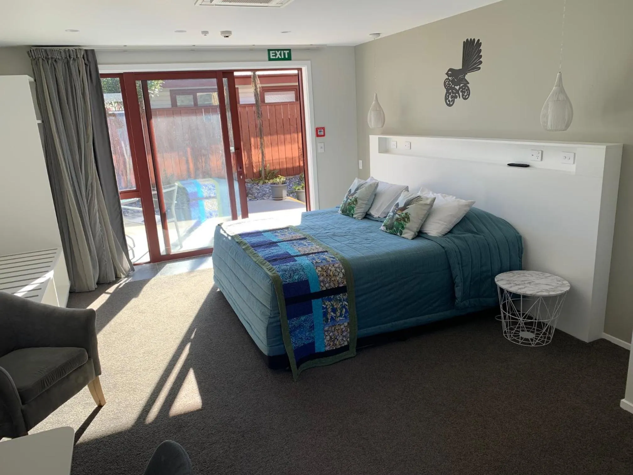 Bed in Red Tussock Motel