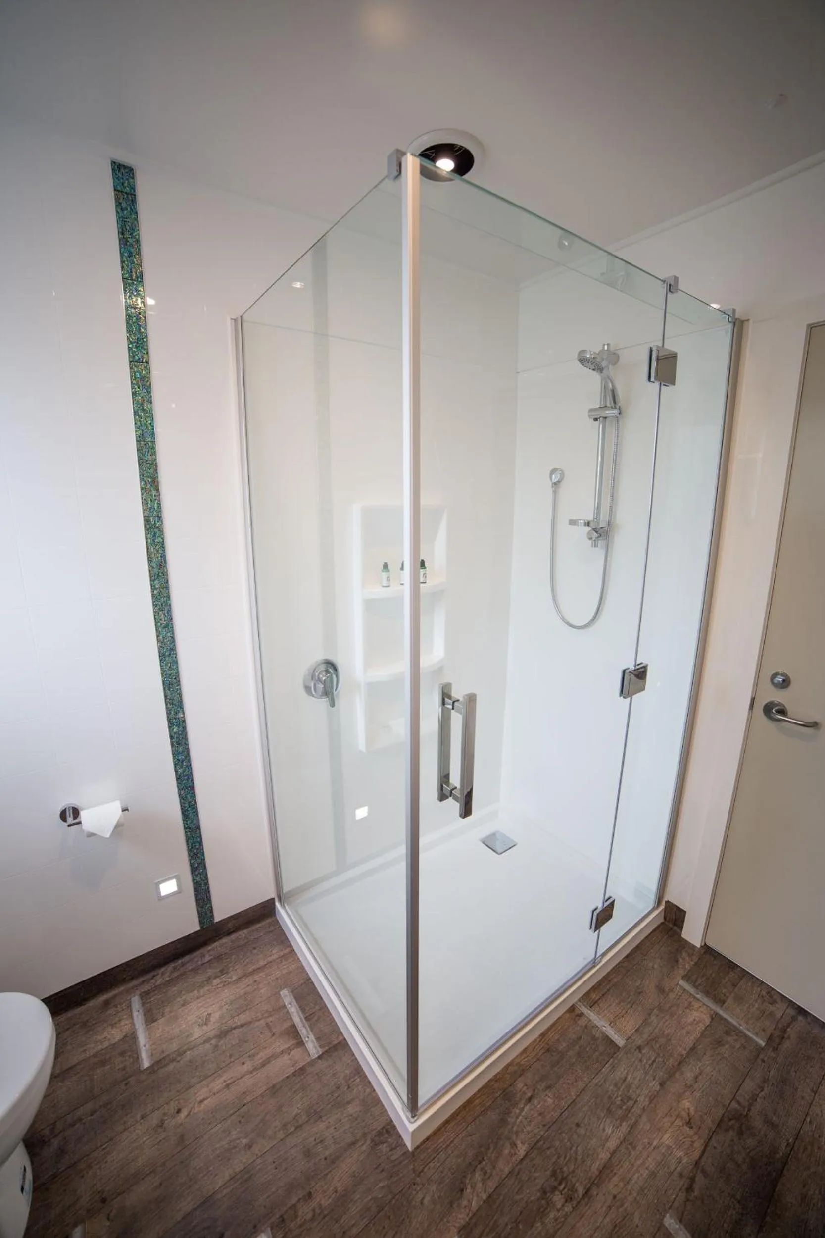 Shower in Red Tussock Motel