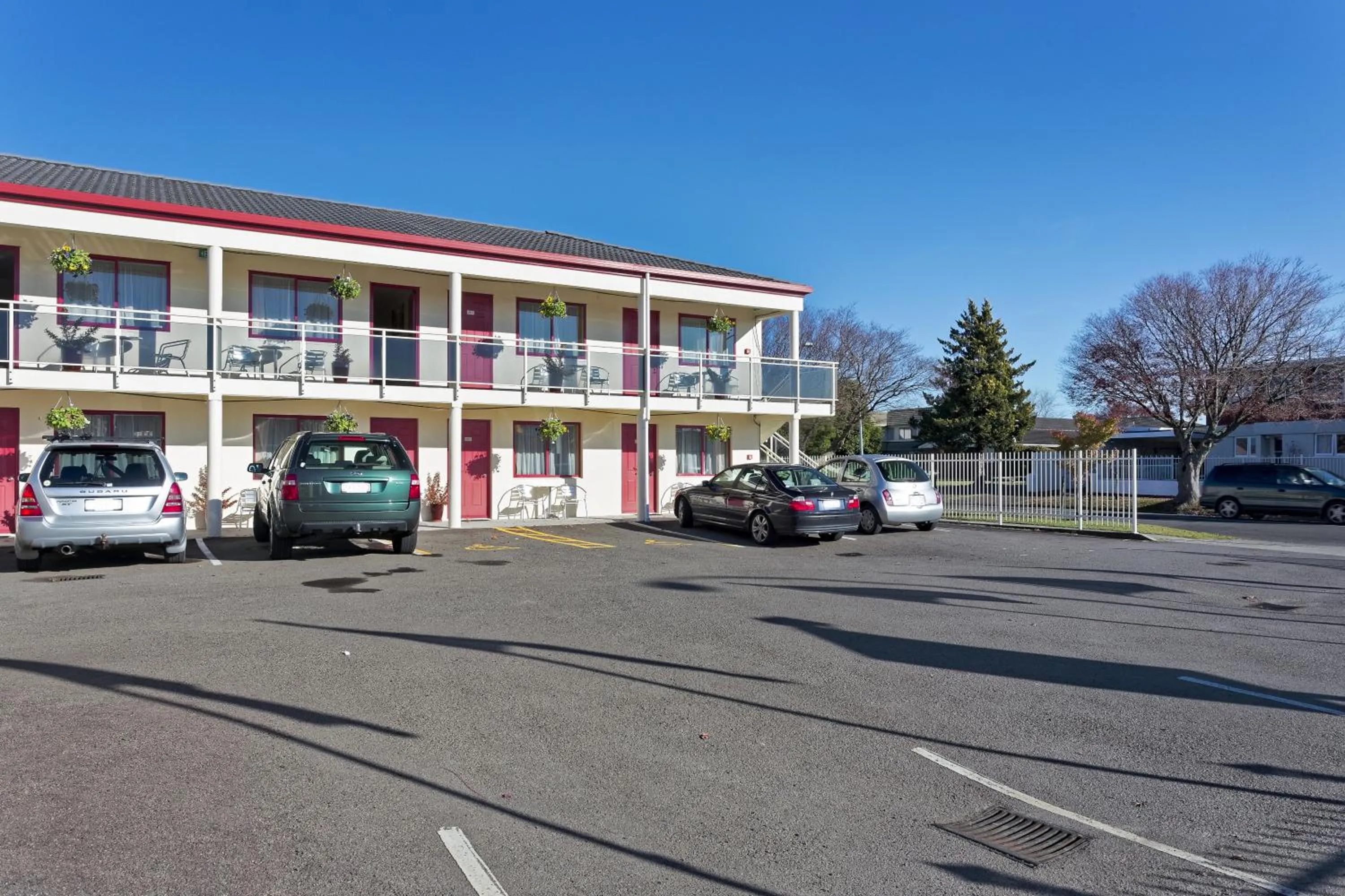 Property building in BK's Rotorua Motor Lodge
