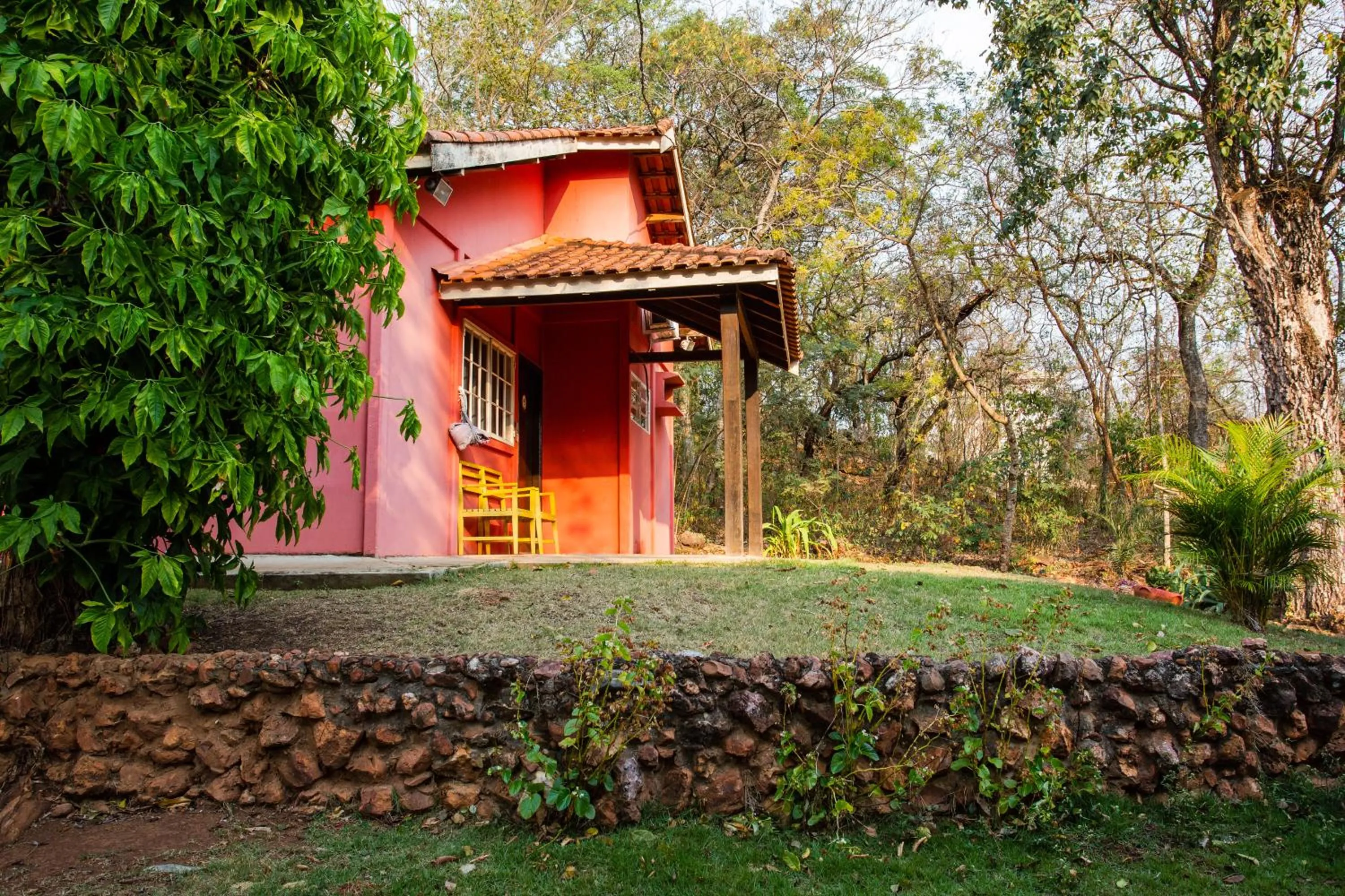 Property building in Pousada Chão de pedra