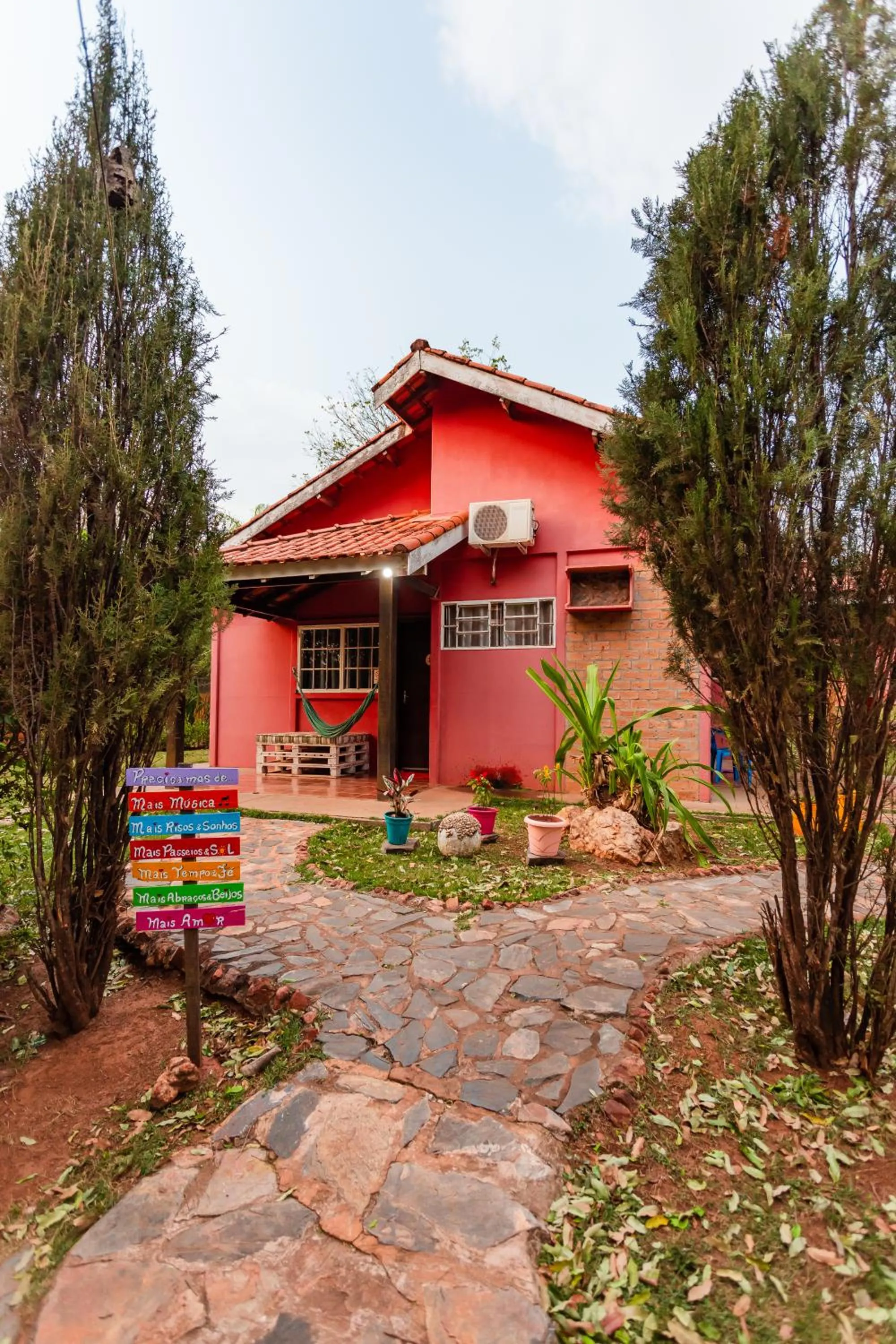 Property building in Pousada Chão de pedra