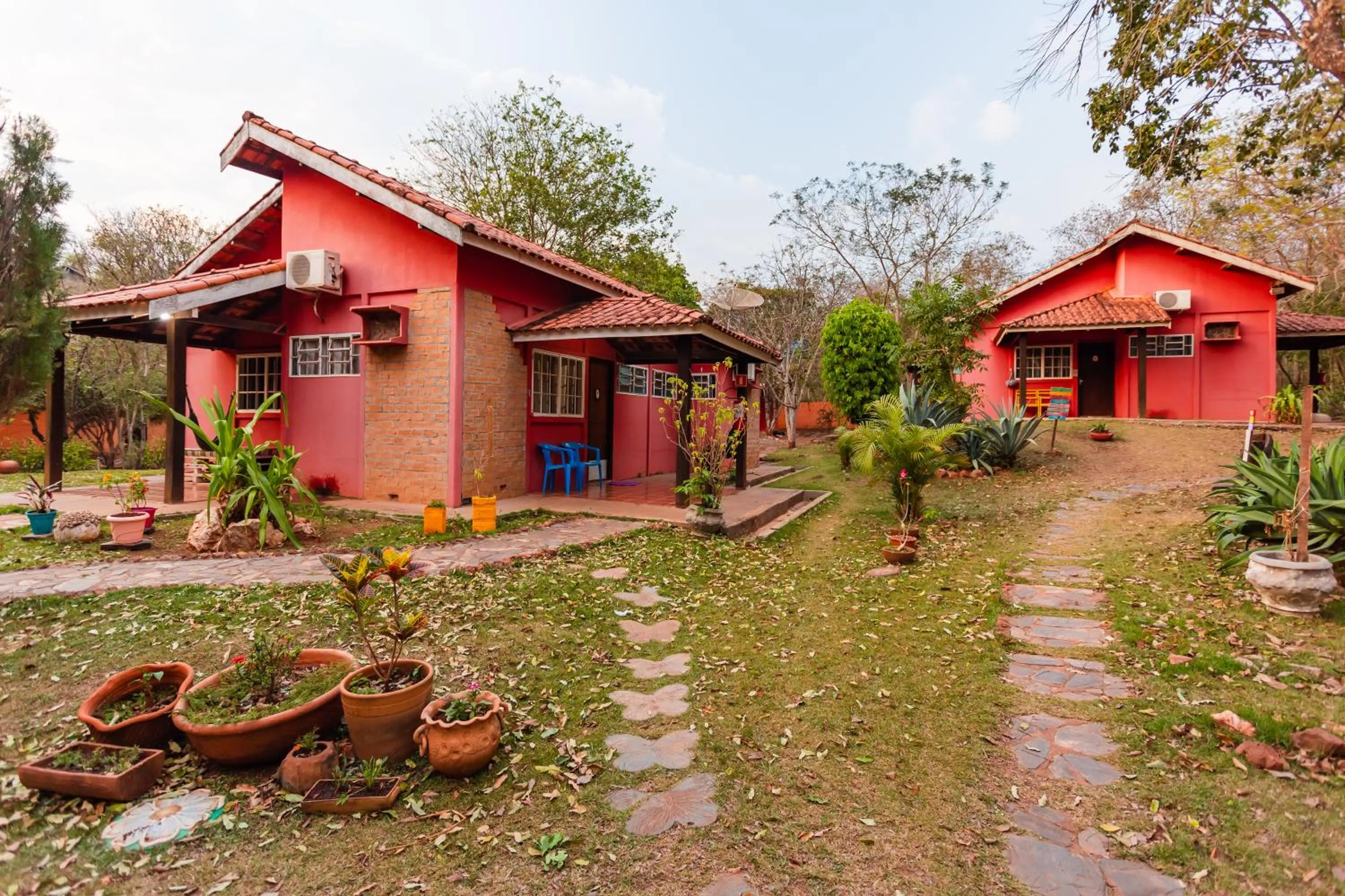 Property building in Pousada Chão de pedra
