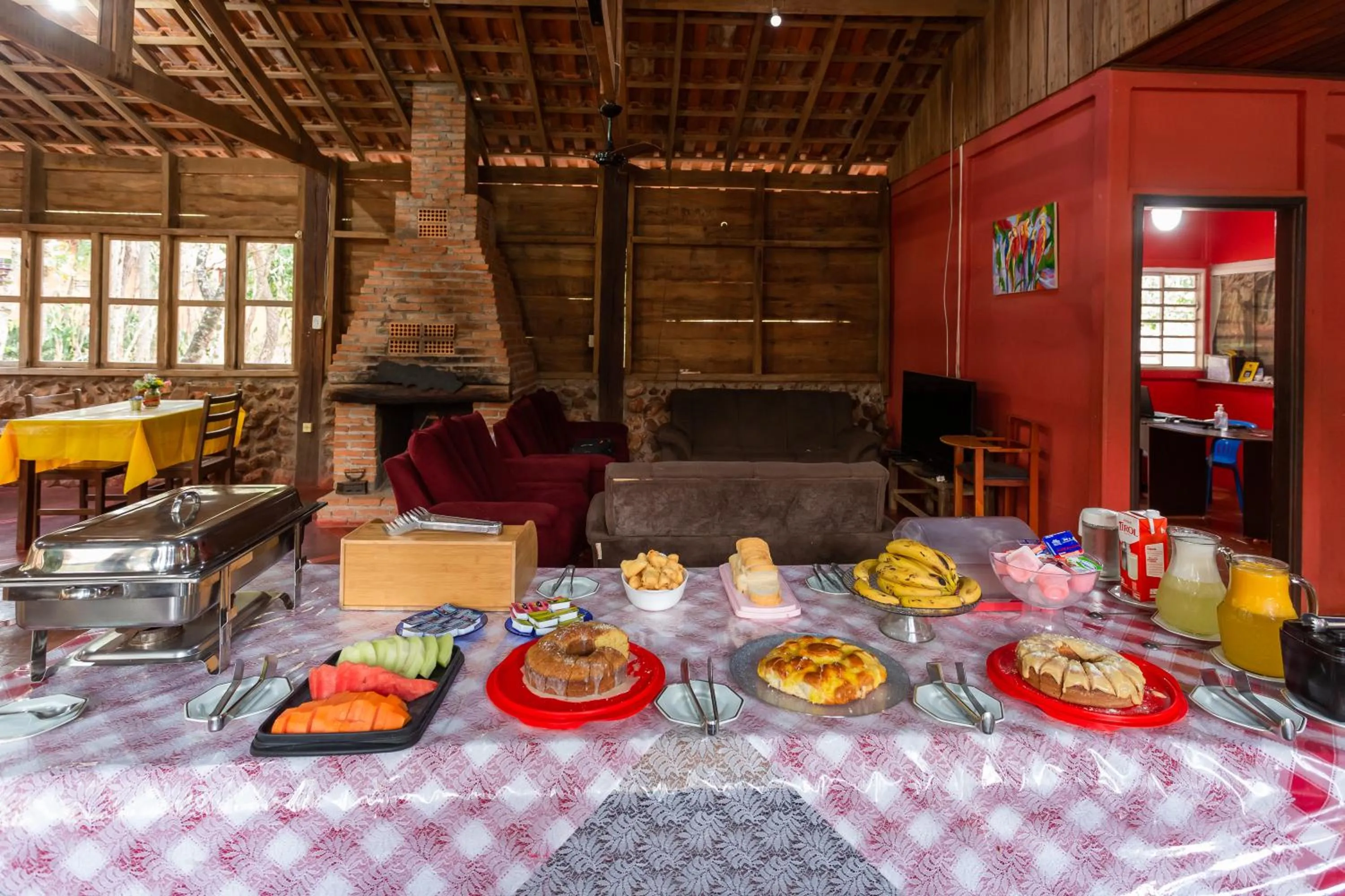 Breakfast in Pousada Chão de pedra