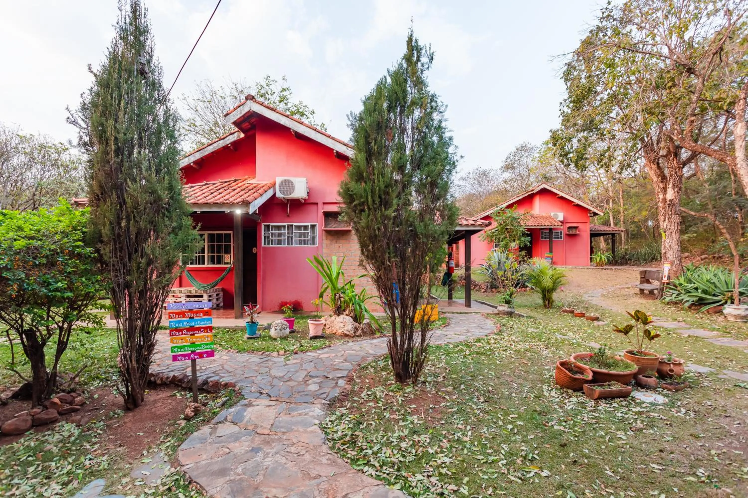 Property building in Pousada Chão de pedra