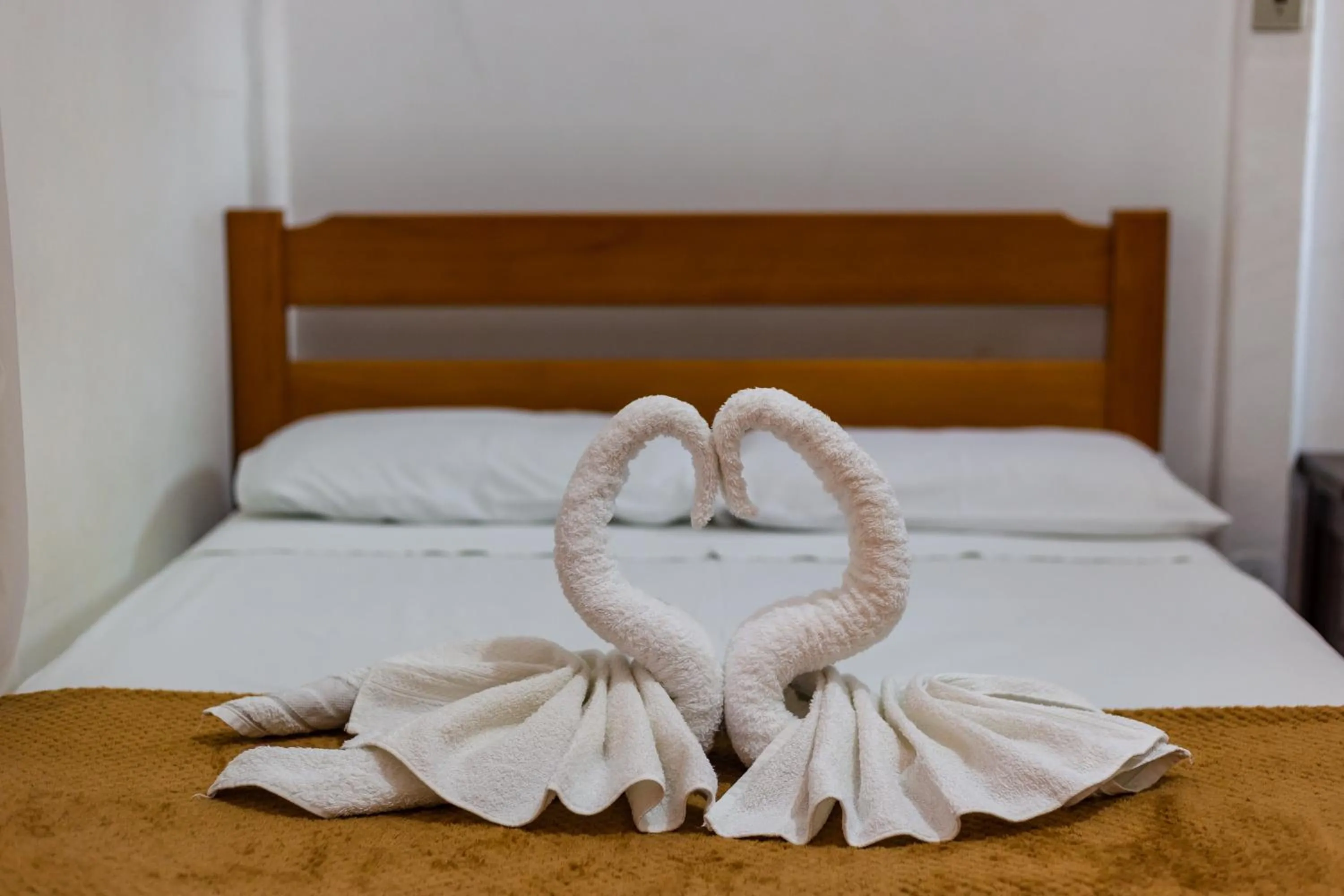 Bed in Pousada Chão de pedra