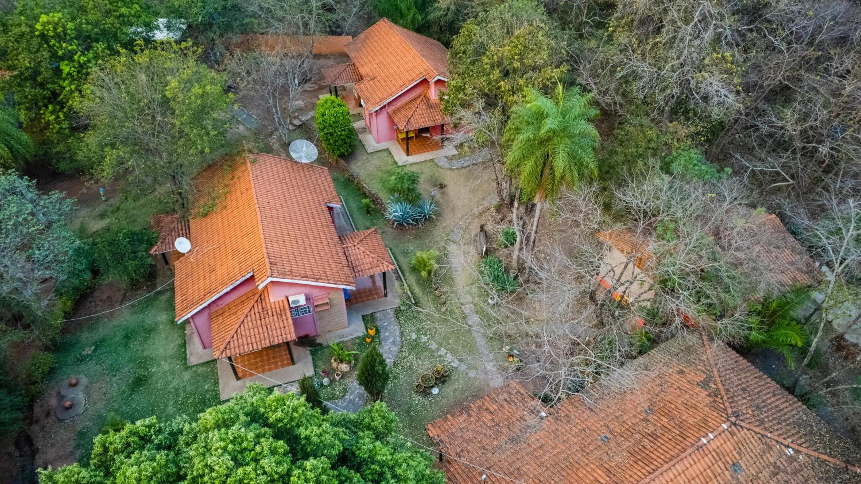 Property building in Pousada Chão de pedra