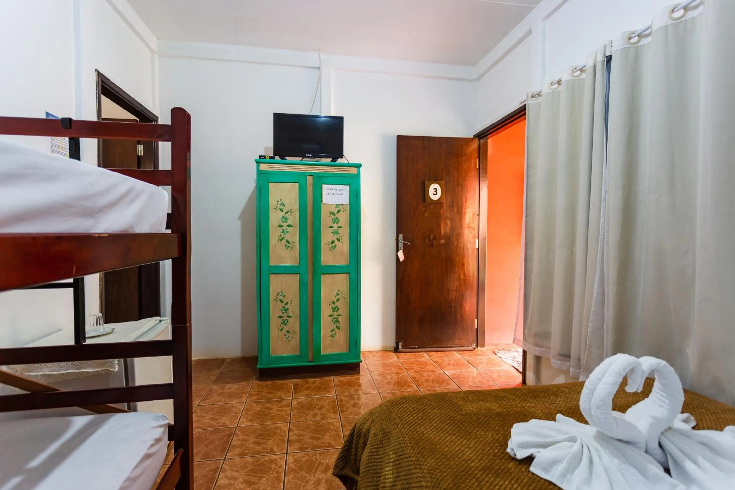 Bedroom, Bed in Pousada Chão de pedra