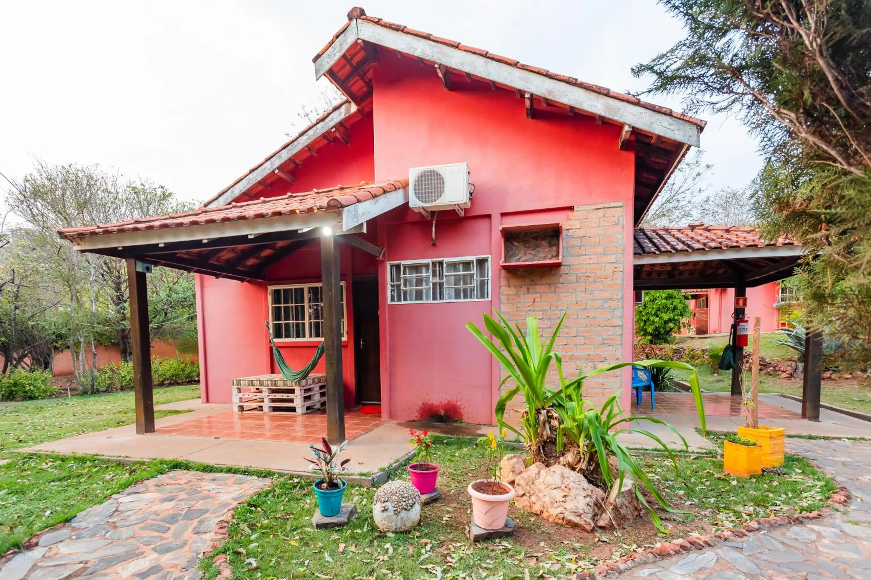 Property building in Pousada Chão de pedra