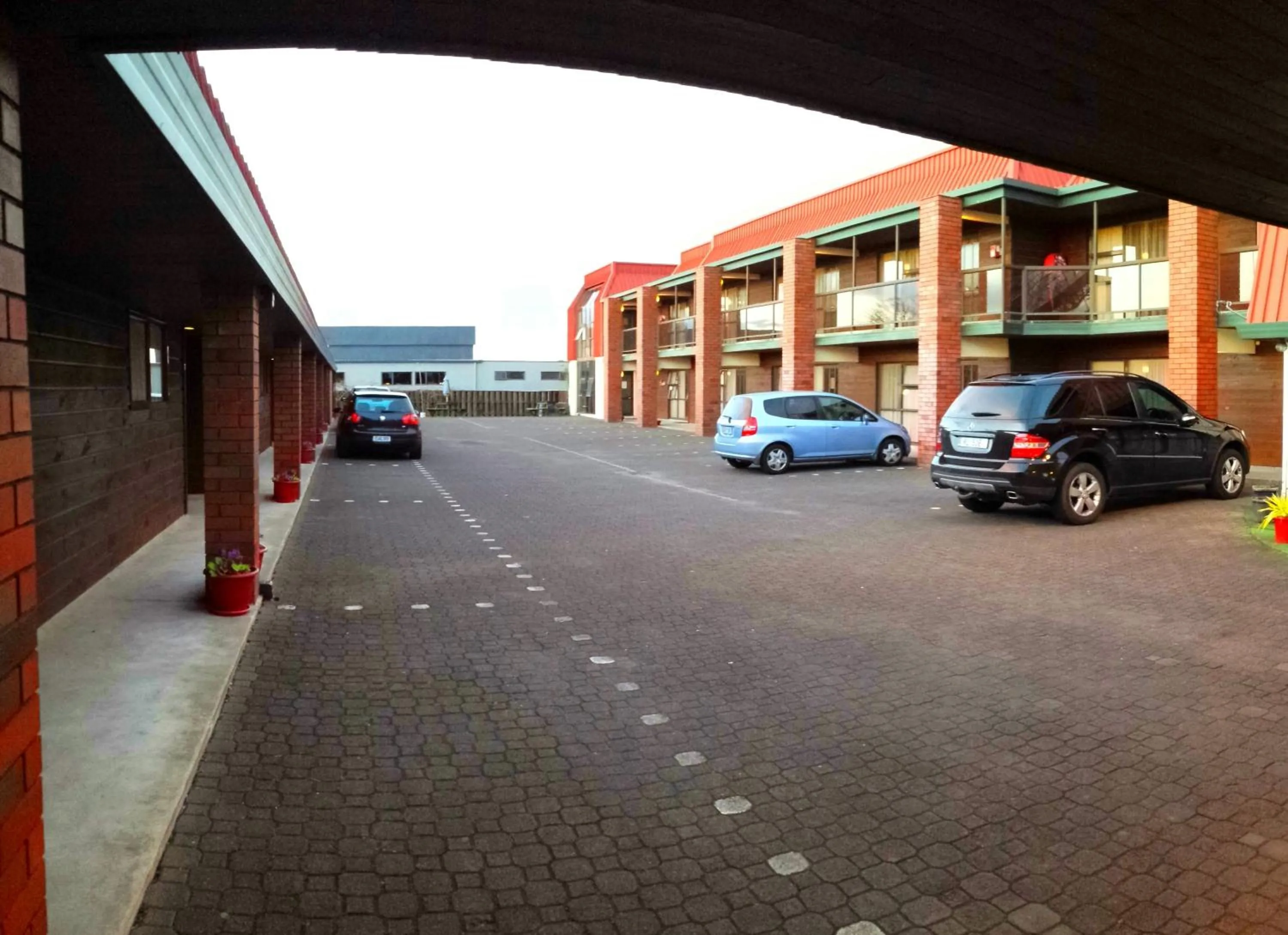 Facade/entrance in Aquarius Motor Inn