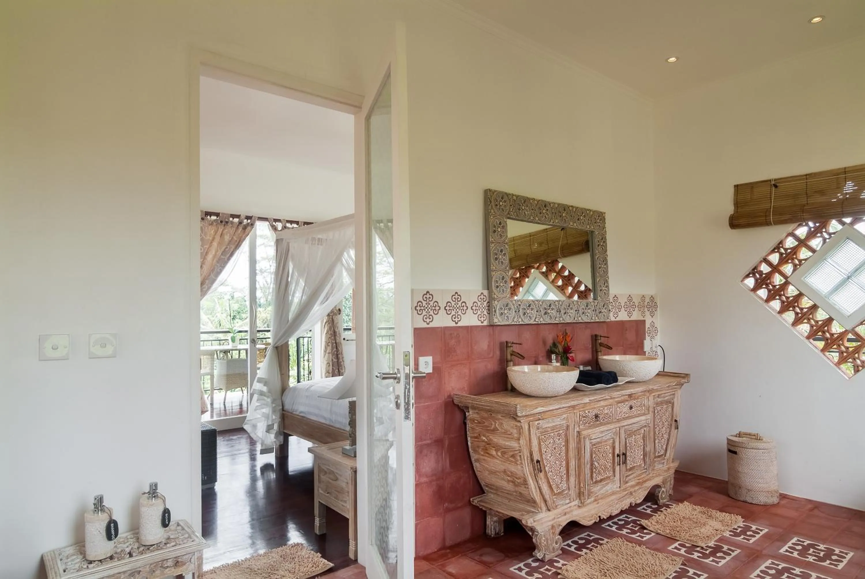 Bathroom in Sebatu Sanctuary Eco-resort