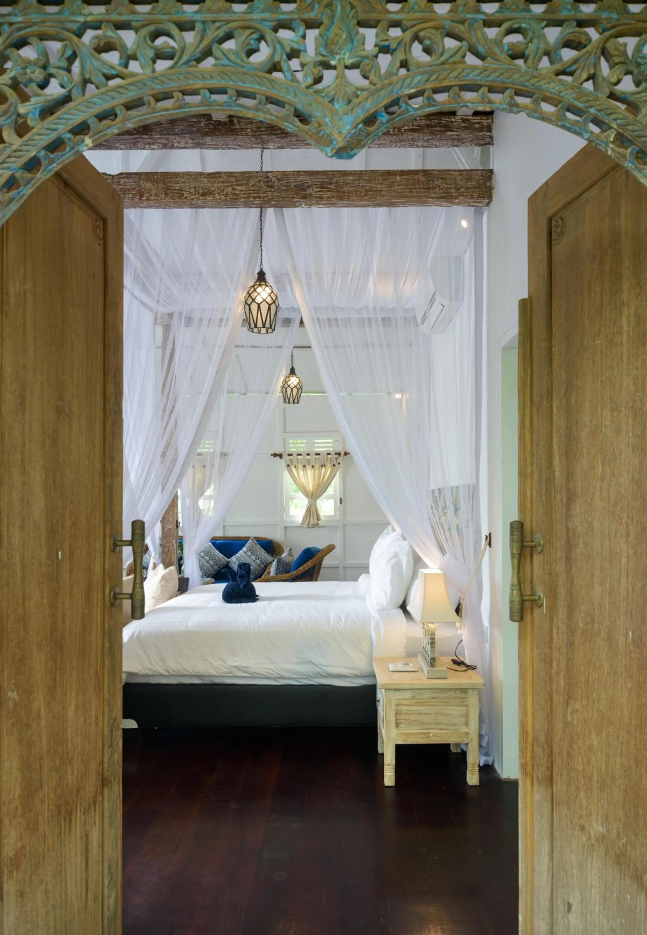 Bedroom in Sebatu Sanctuary Eco-resort