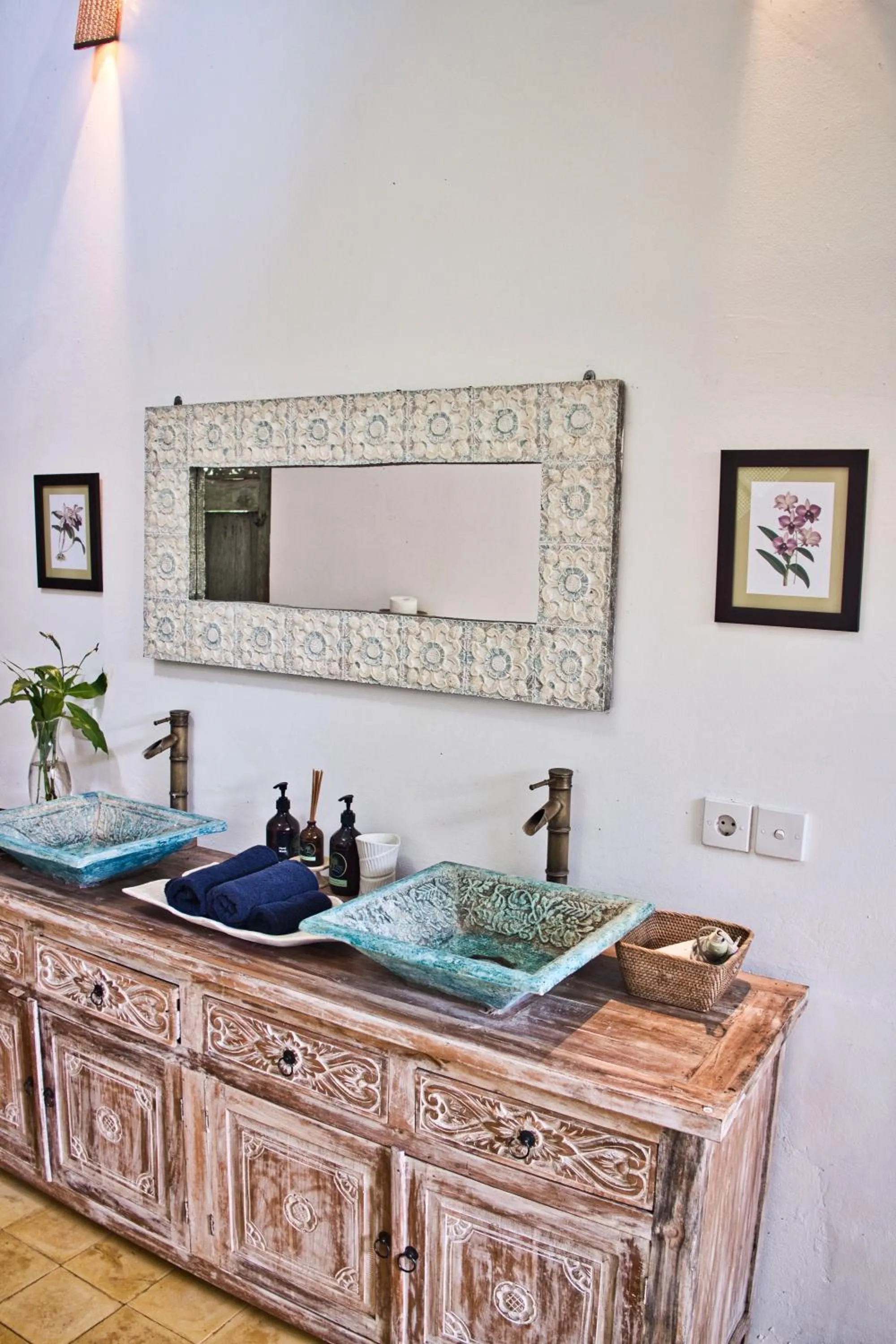 Bathroom in Sebatu Sanctuary Eco-resort