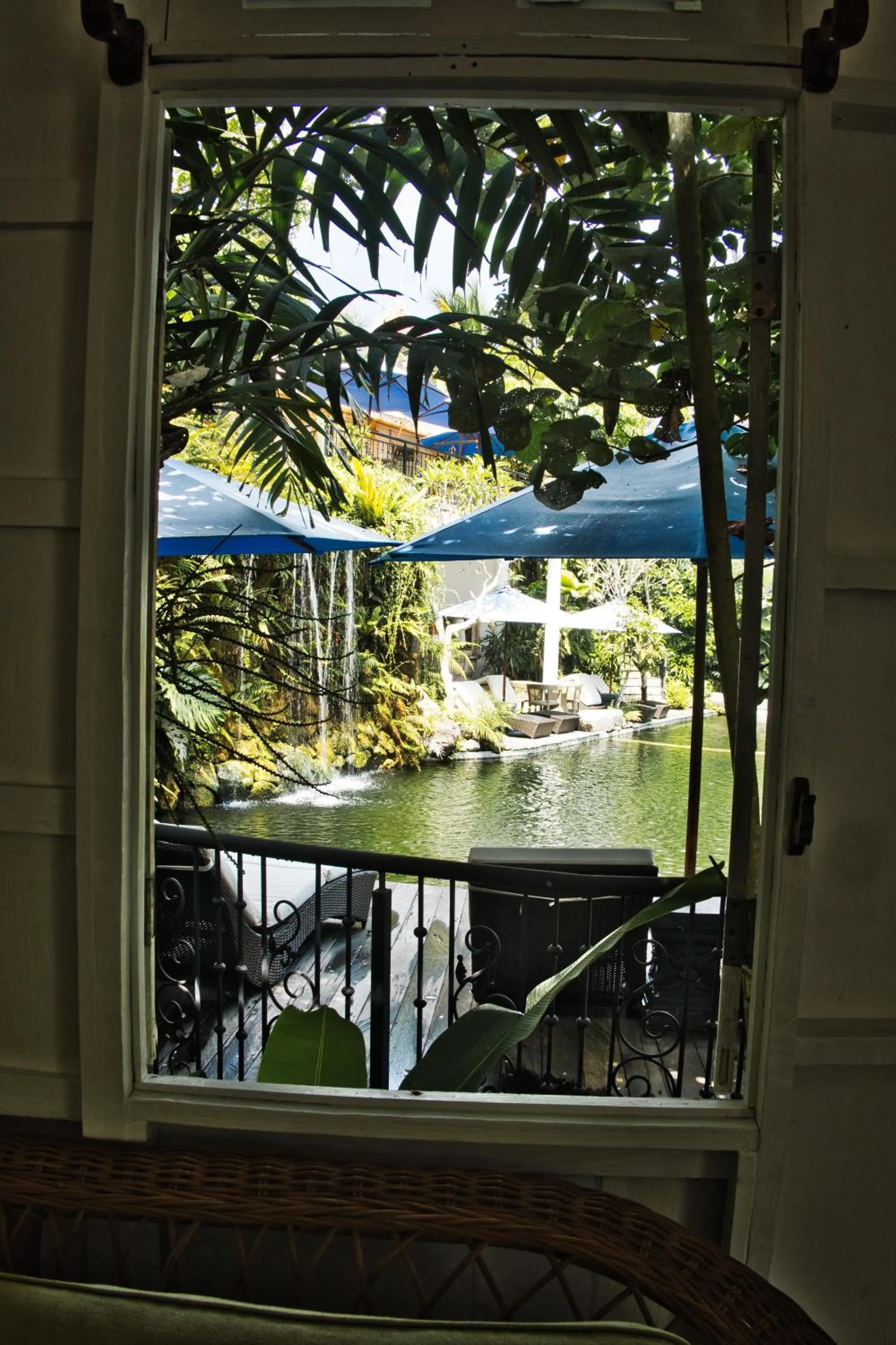 Pool view in Sebatu Sanctuary Eco-resort