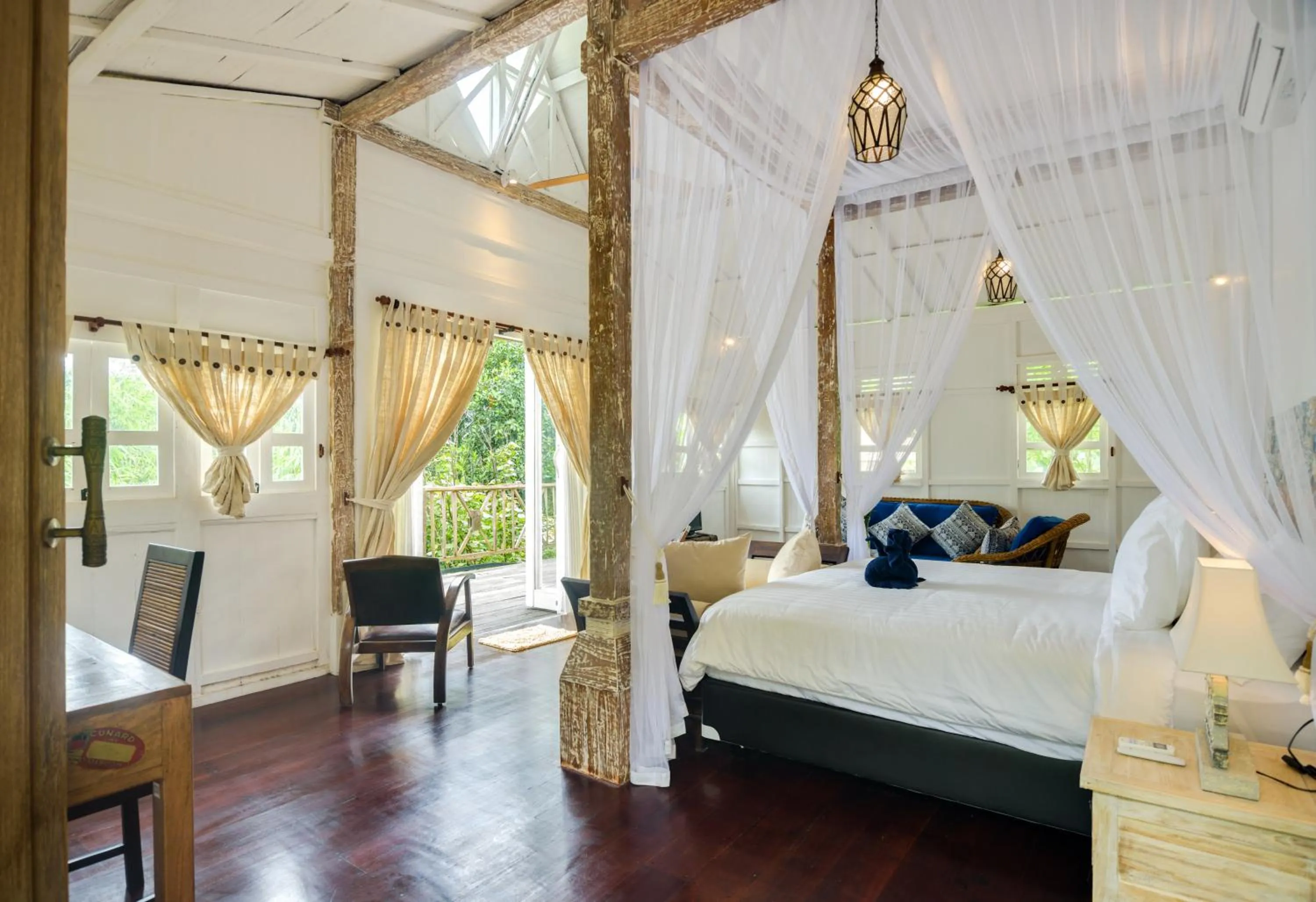 Bedroom in Sebatu Sanctuary Eco-resort