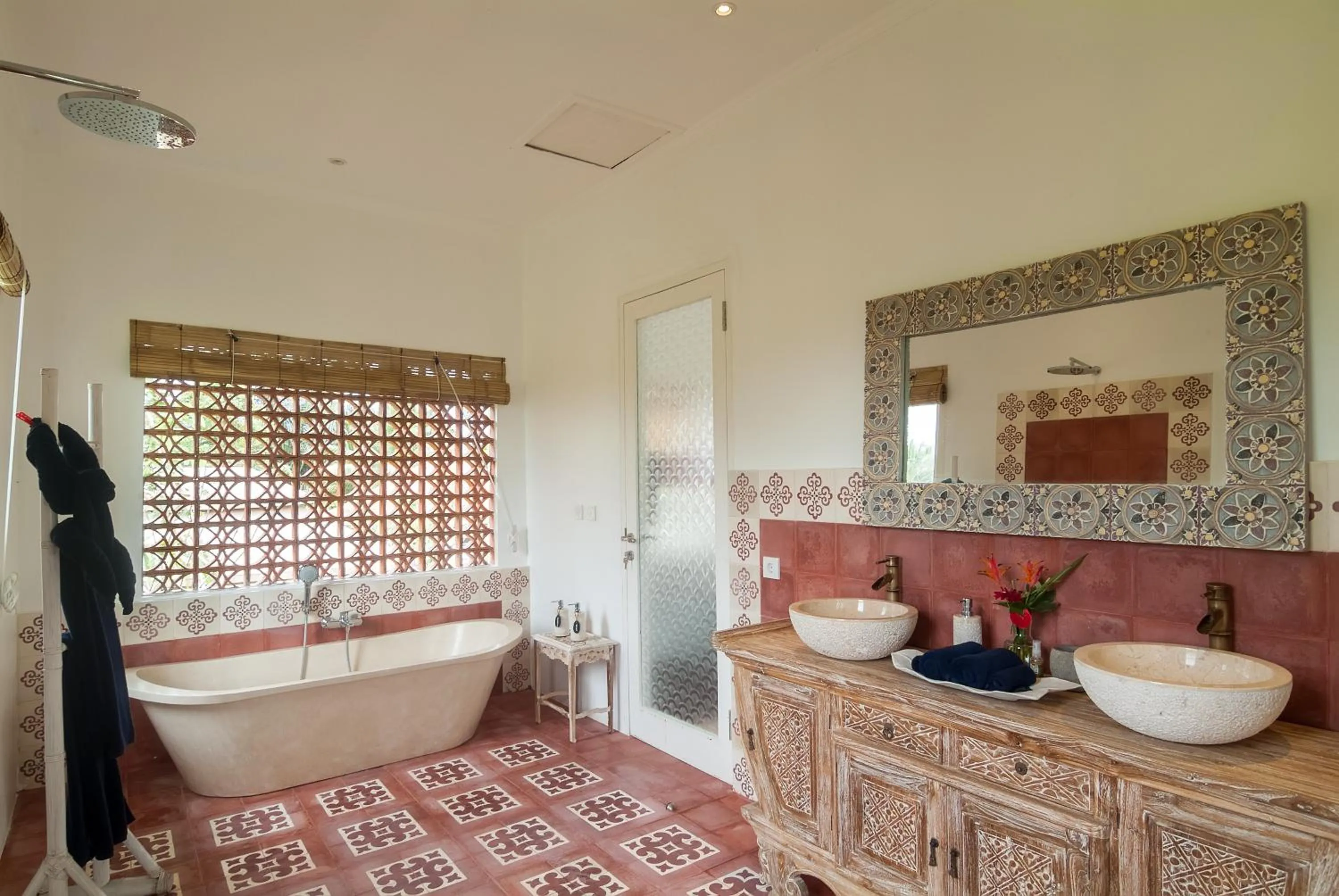 Bathroom in Sebatu Sanctuary Eco-resort