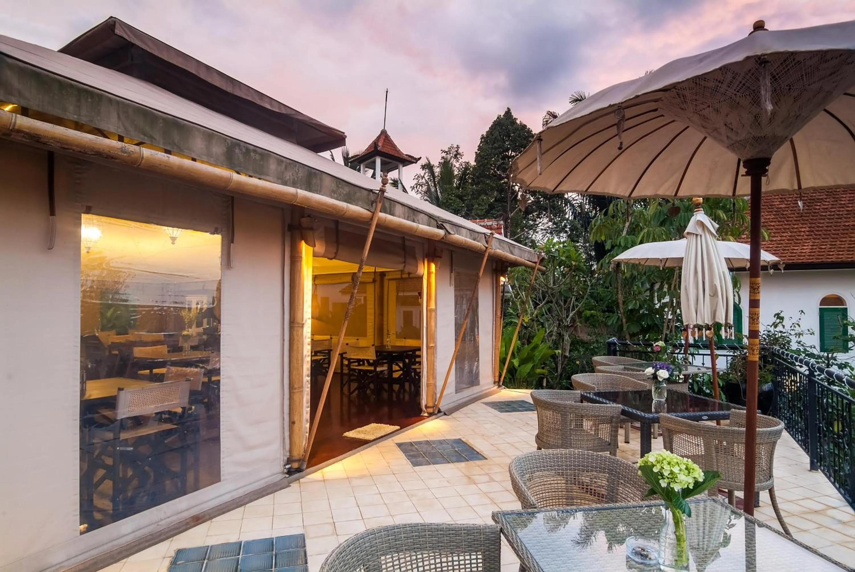 Restaurant/places to eat in Sebatu Sanctuary Eco-resort