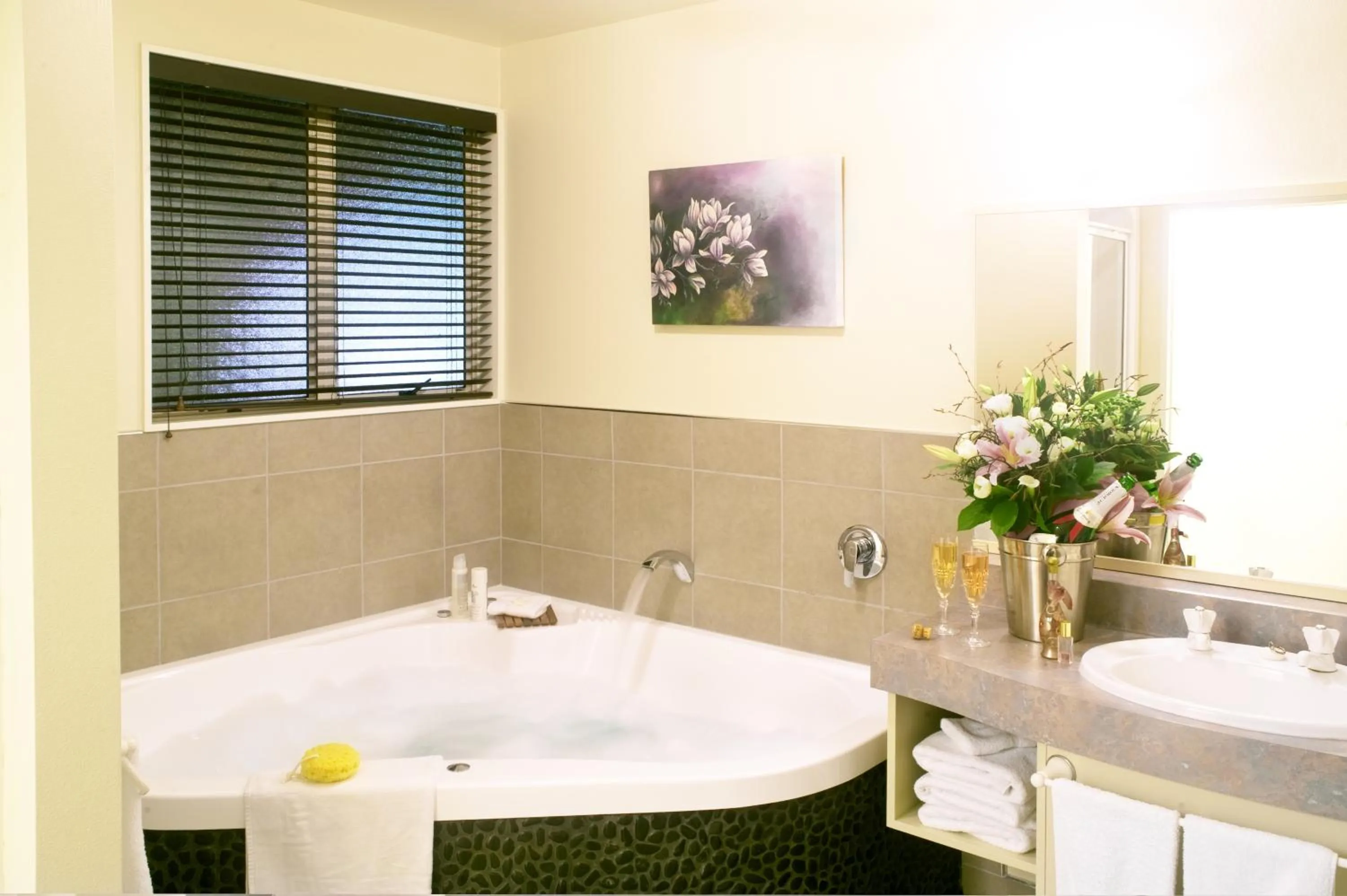 Bathroom in Homestead Villa Motel