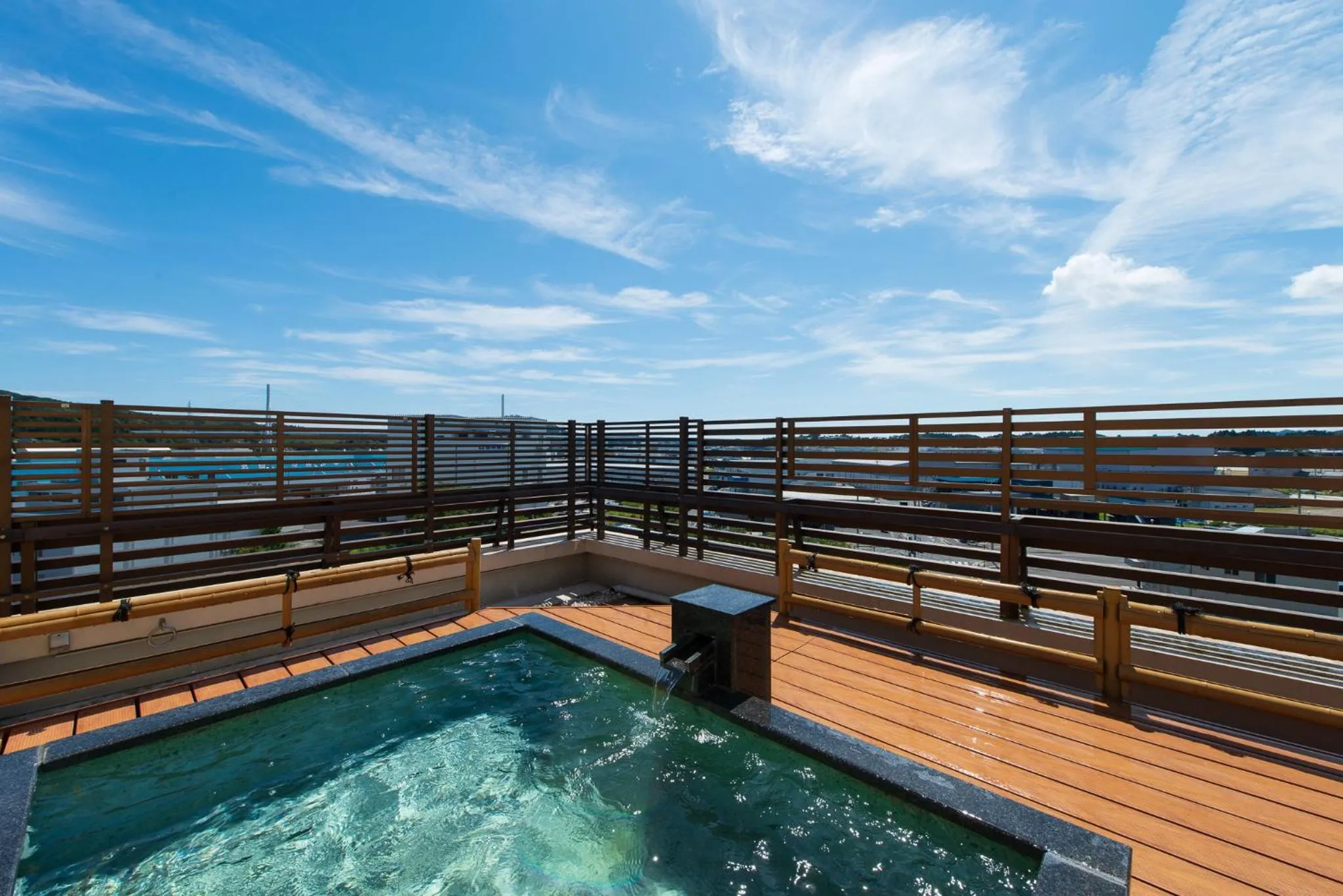 Open Air Bath in Hotel Ikkeikaku