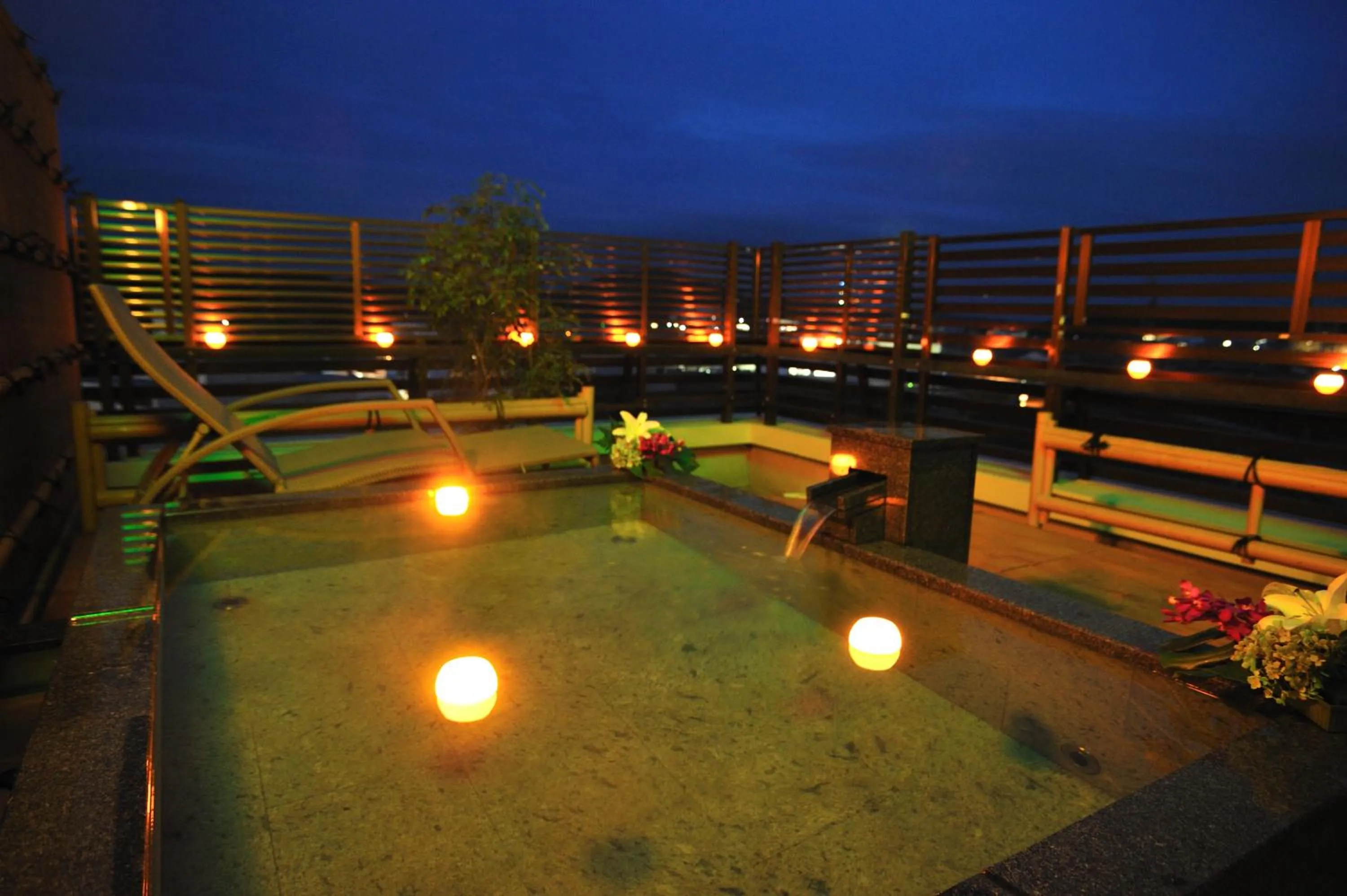 Open Air Bath in Hotel Ikkeikaku
