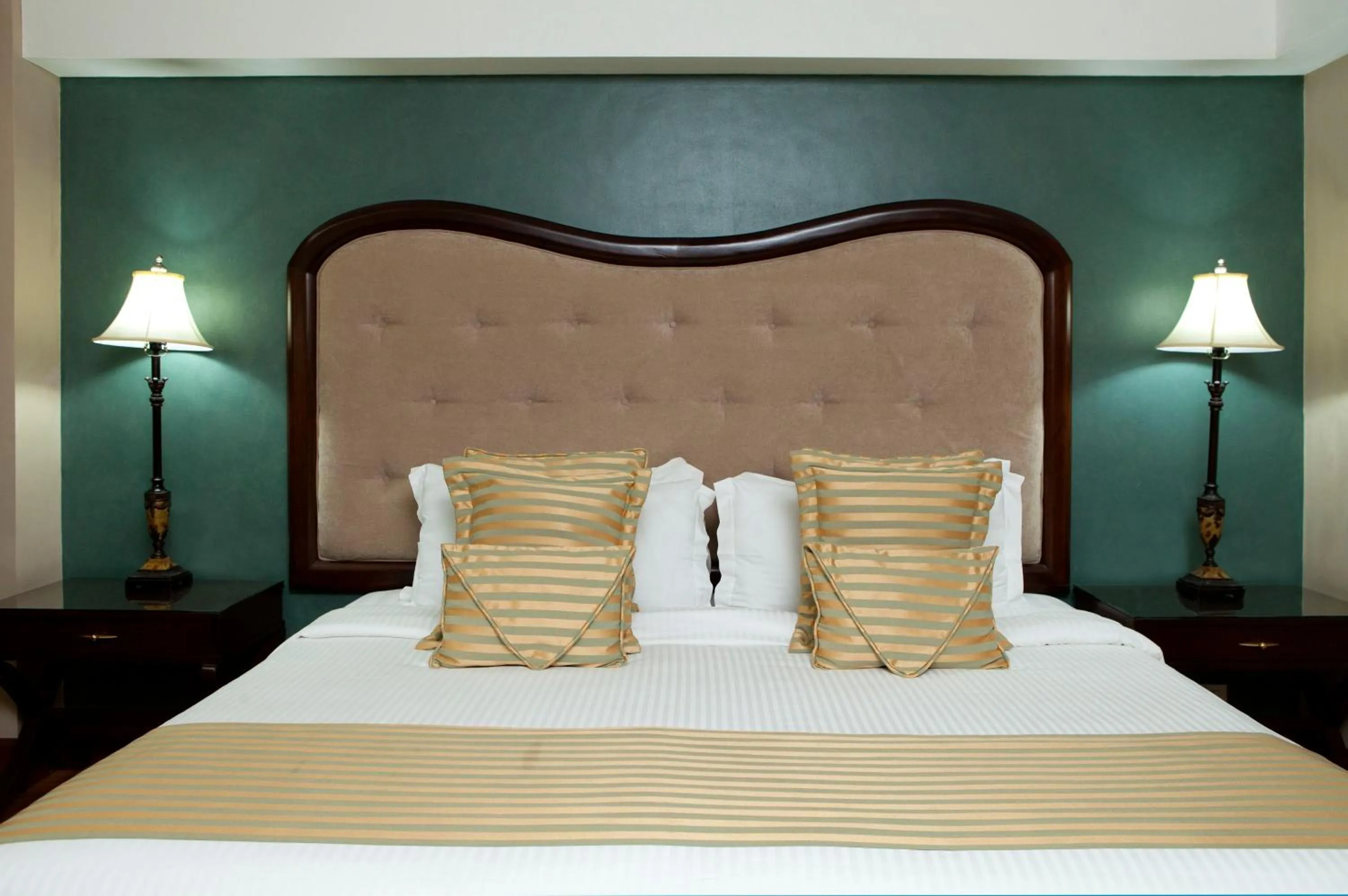 Bed in Hotel Celeste Makati