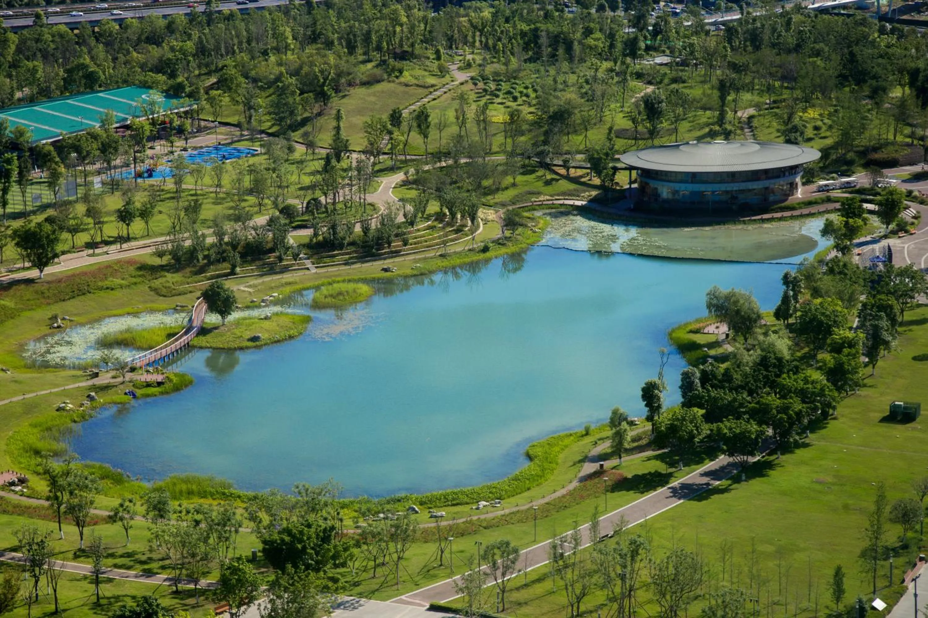 Property building in Holiday Inn Chengdu Century City West, an IHG Hotel