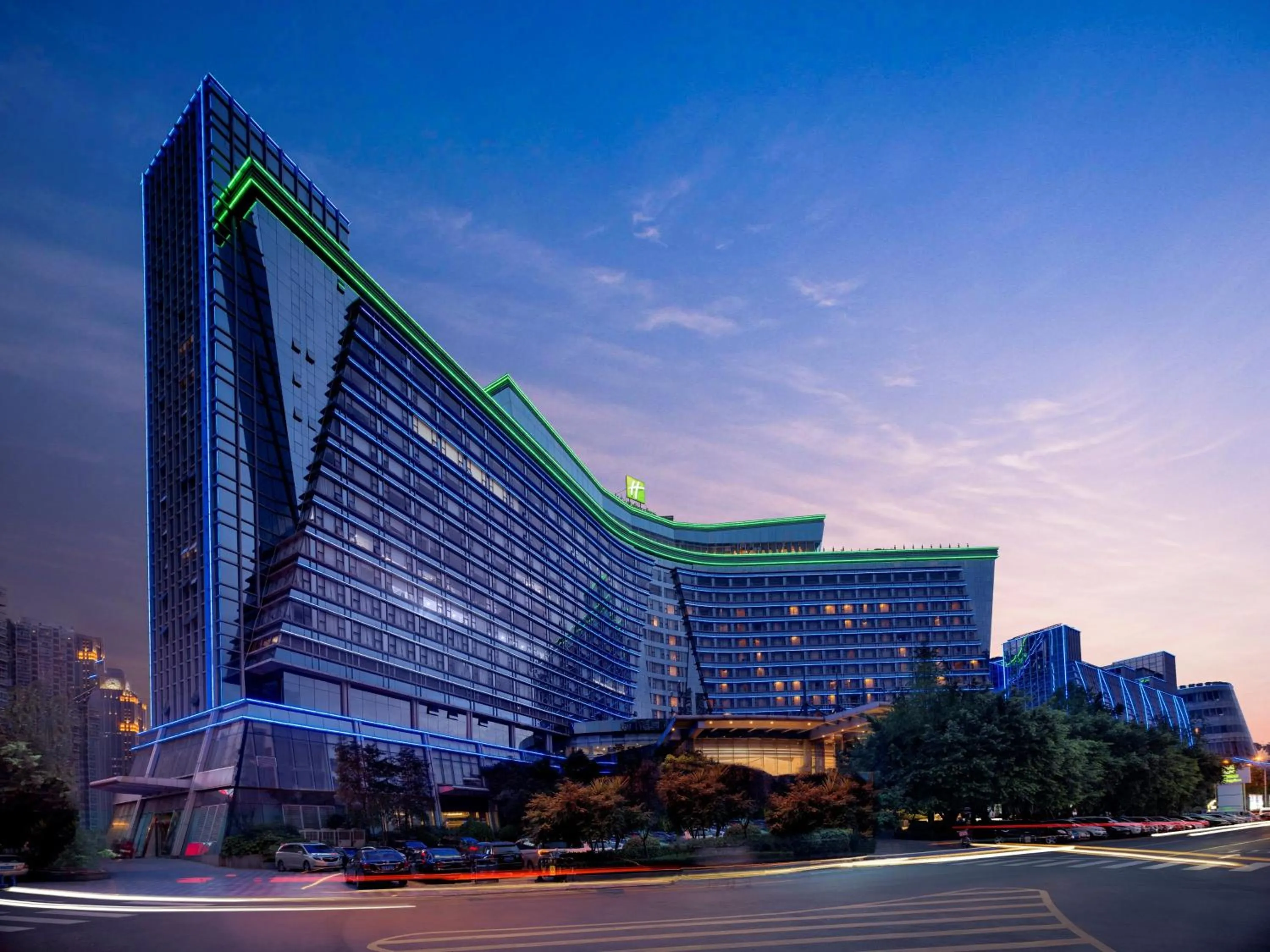 Property building in Holiday Inn Chengdu Century City West, an IHG Hotel